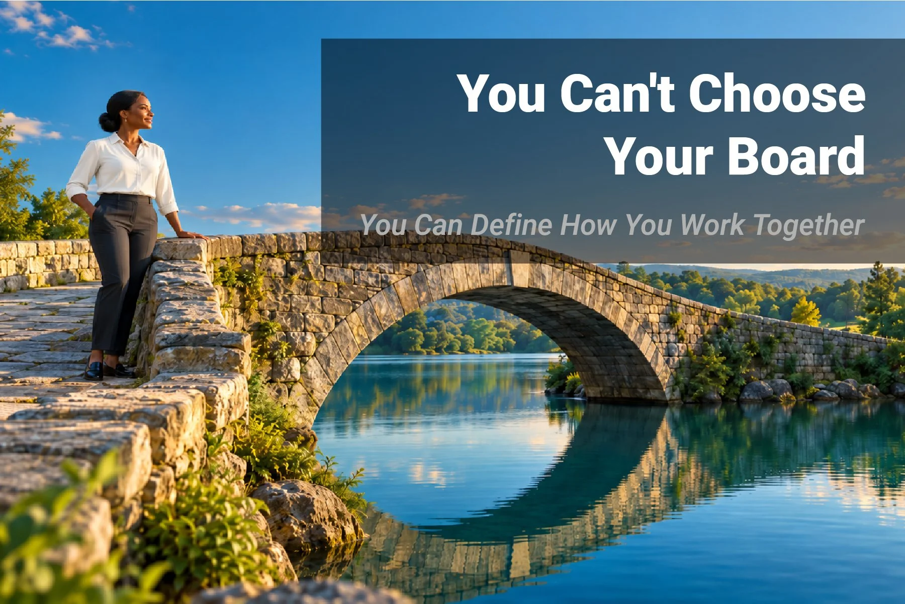 You Can't Choose Your Board. You Can Define How You Work Together.