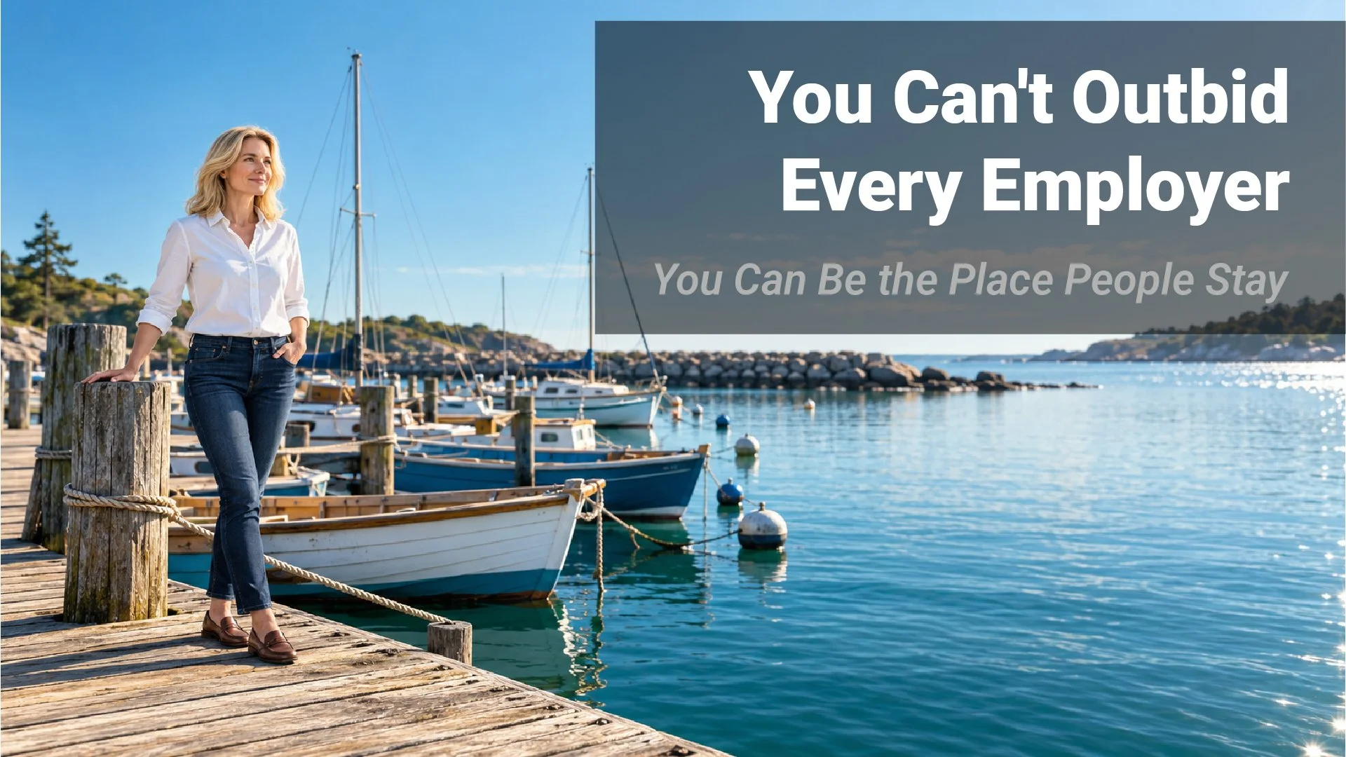 You cannot always win on salary, but you can build a workplace people choose to join and choose to stay in
