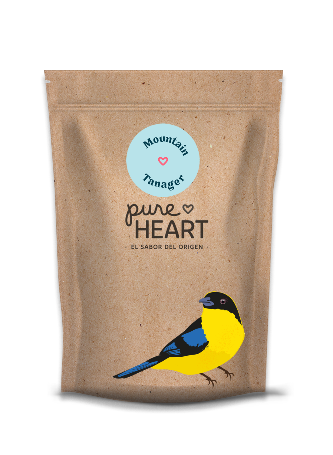 Blue Winged Mountain Tanager