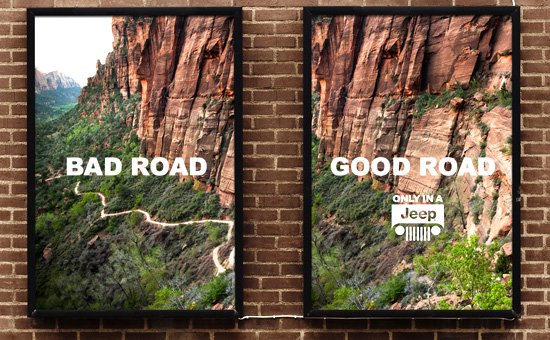 JEEP&lt;strong&gt;PRINT IMAGE CAMPAIGN&lt;/strong&gt;