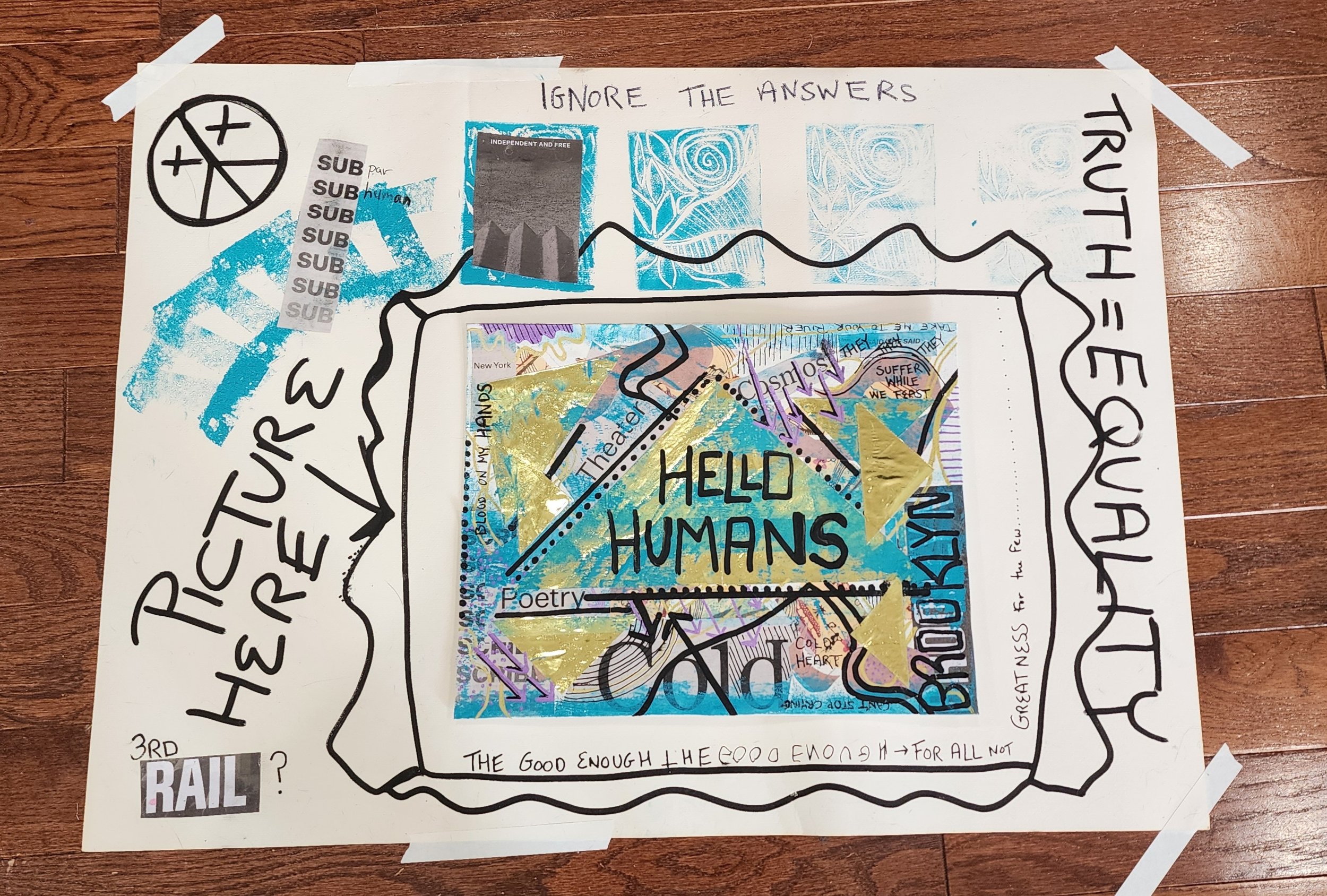 2024 Hello Humans, collage