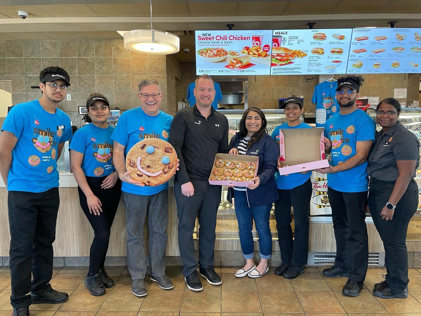 Whitby, Let&rsquo;s push this further from now until Sunday May 5th let&rsquo;s win the #SmileCookie campaign for Ontario Shores Foundation for Mental Health. #SmileCookie @therealkevinfrankish @timhortons