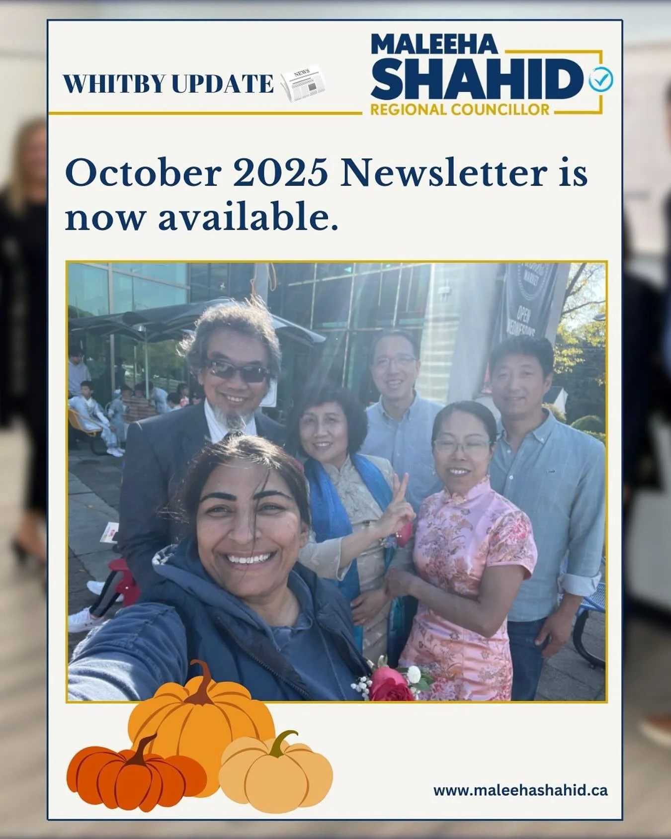 🍂 October Newsletter is Out! 🍁
Your latest community newsletter is here — filled with local stories, updates, and exciting news!
✨ Read about Ken Dale’s adventures,
🏪 Discover new businesses @banhmiworldcanada @monarchhousecanada ope
