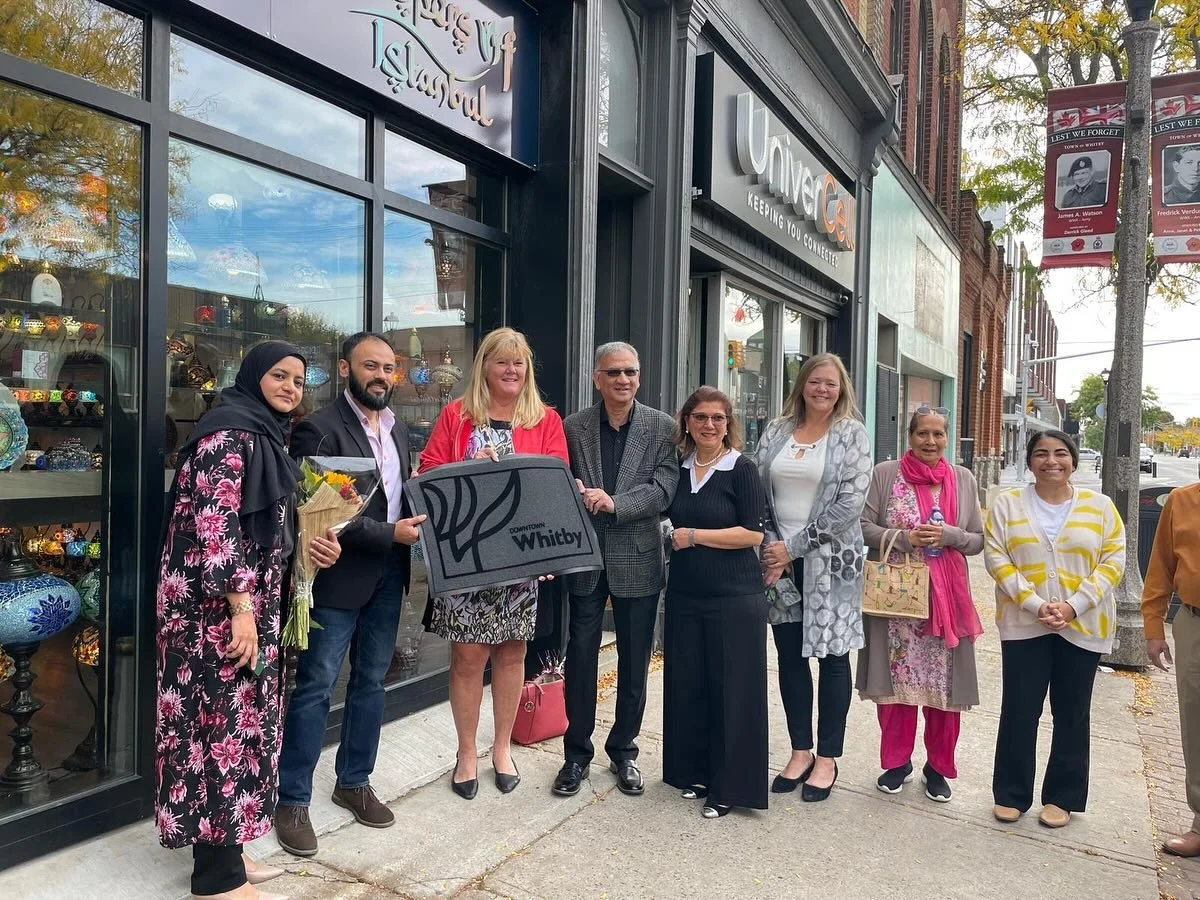 It was an absolute delight to attend the grand opening of @whispers.of.istanbul and @zjtradea in Downtown Whitby. It’s a beautiful store check it out.