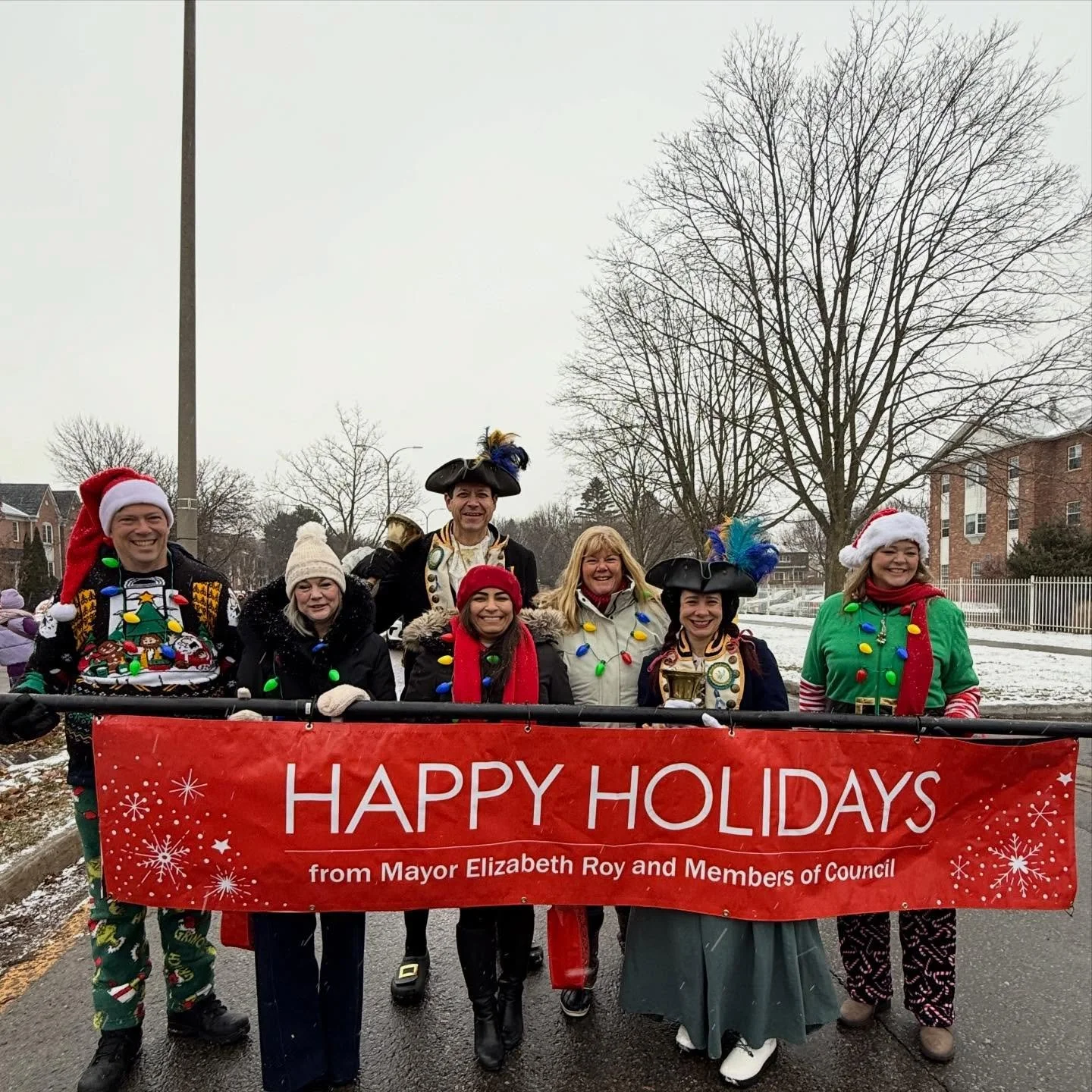 Had a fantastic time at the Whitby Santa Claus 🎅 parade. So many happy faces. Merry Christmas 🎄 everyone. Thanks to all the participants and my special gratitude to the organizers and the volunteers.