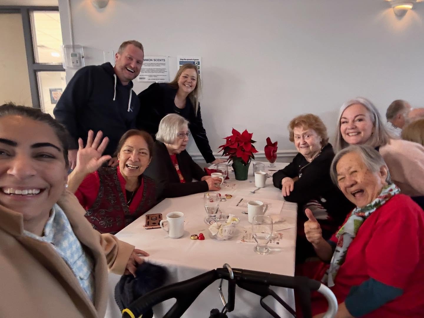 A wonderful afternoon serving lunch at our annual Christmas gathering for our 55+ residents. Thanks to all who joined us, for your ongoing contributions and for making Whitby the community we&rsquo;re proud to call home. Warmest wishes for a Merry Ch