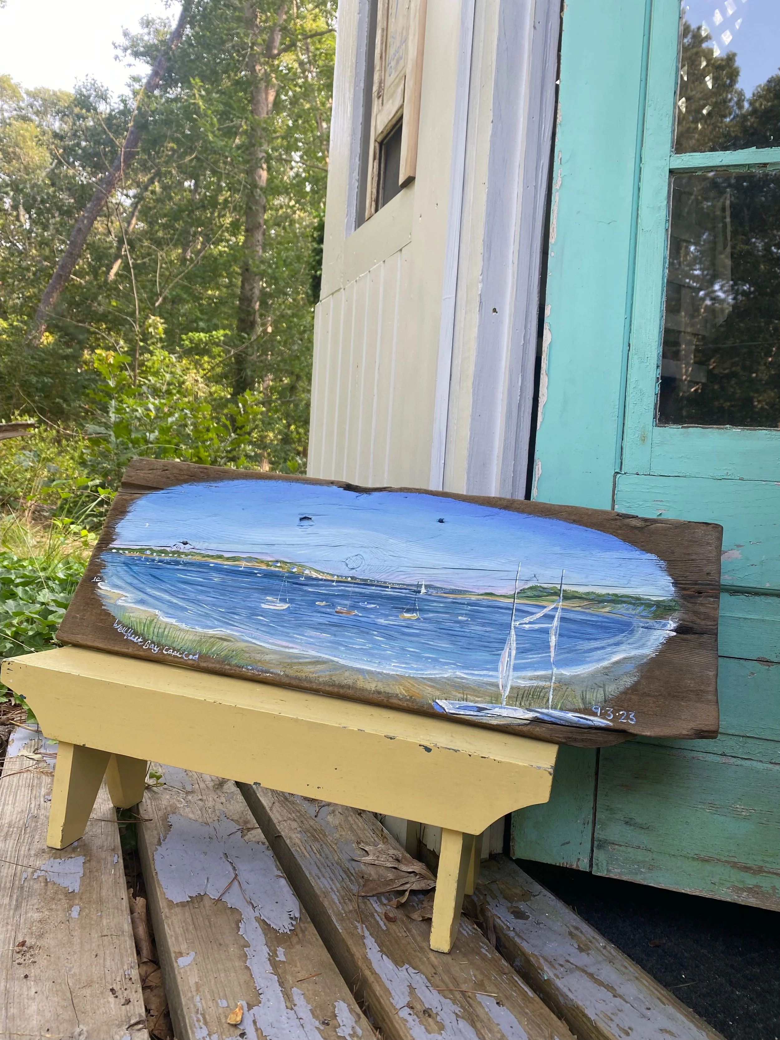 Chequessett Club Wedding Painting