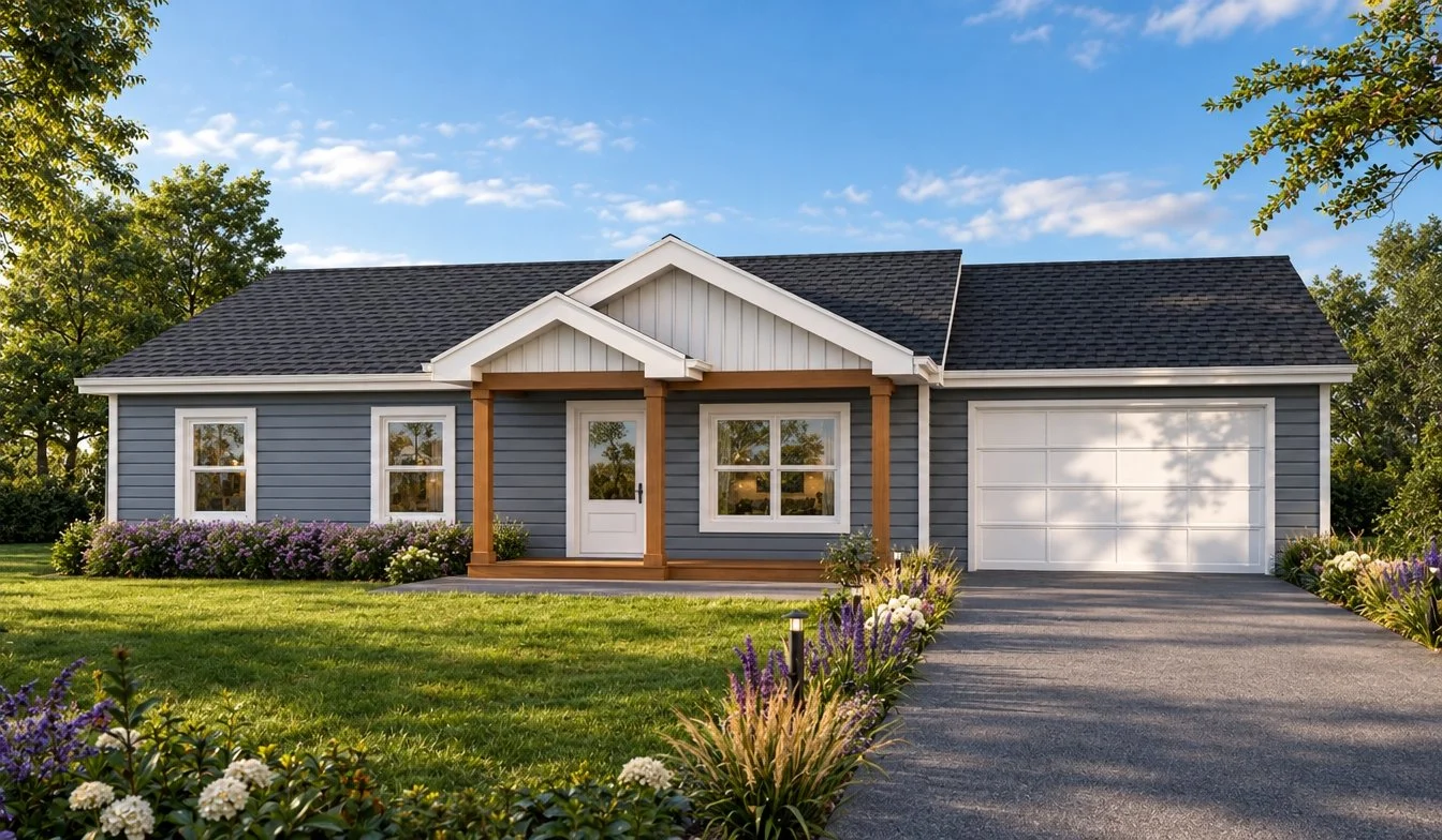Home builder custom design bungalow plan