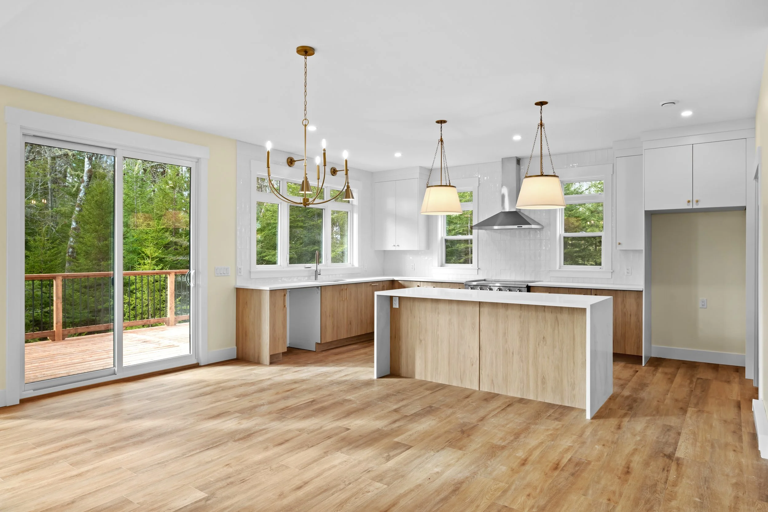 Direct access to rear deck