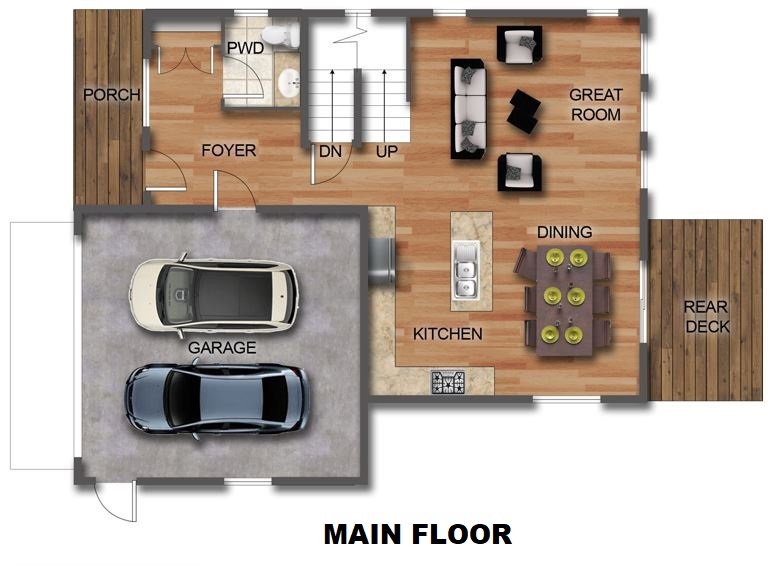 The Huckleberry - Main Floor.JPG