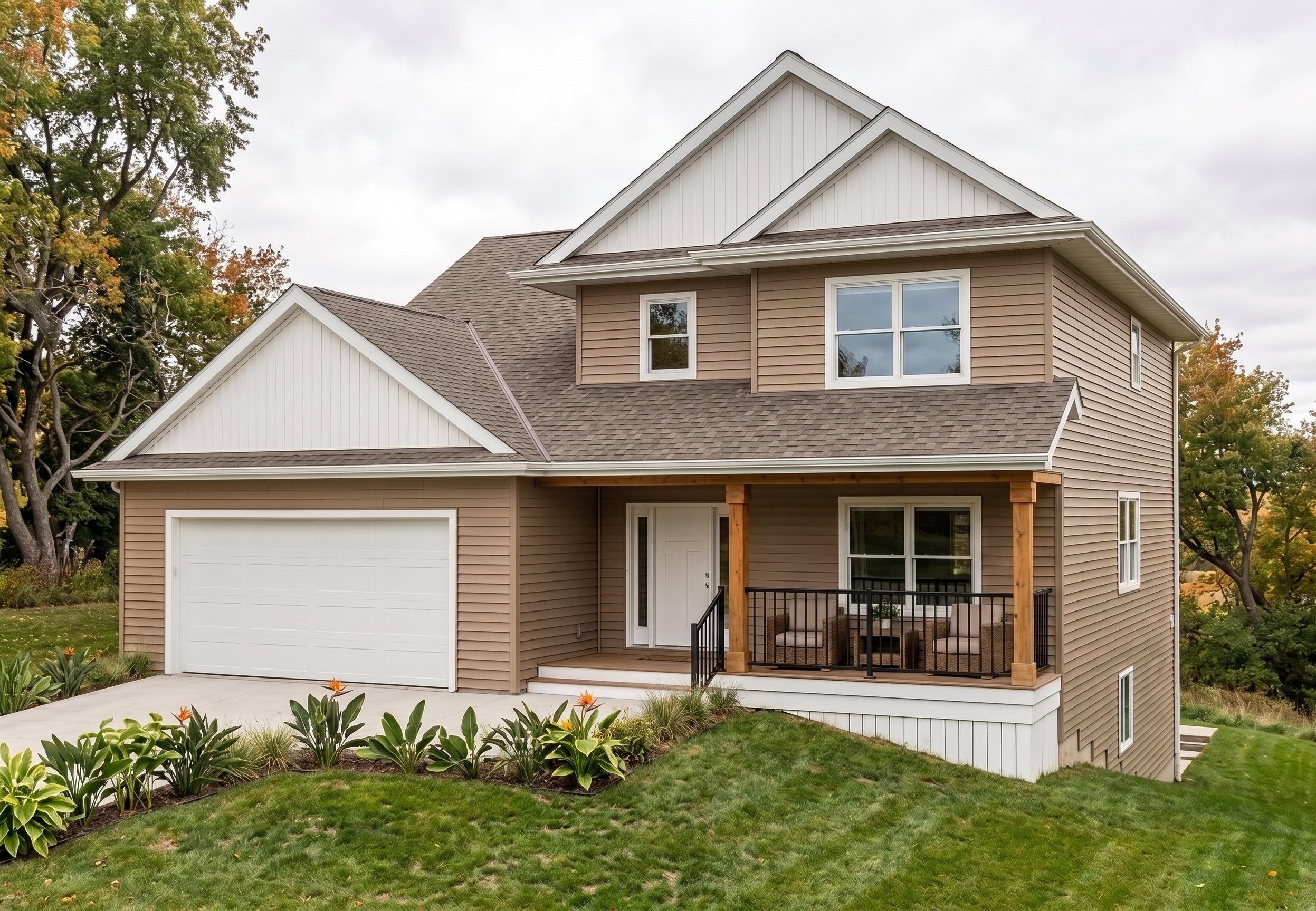 Home builder custom design two storey plan 