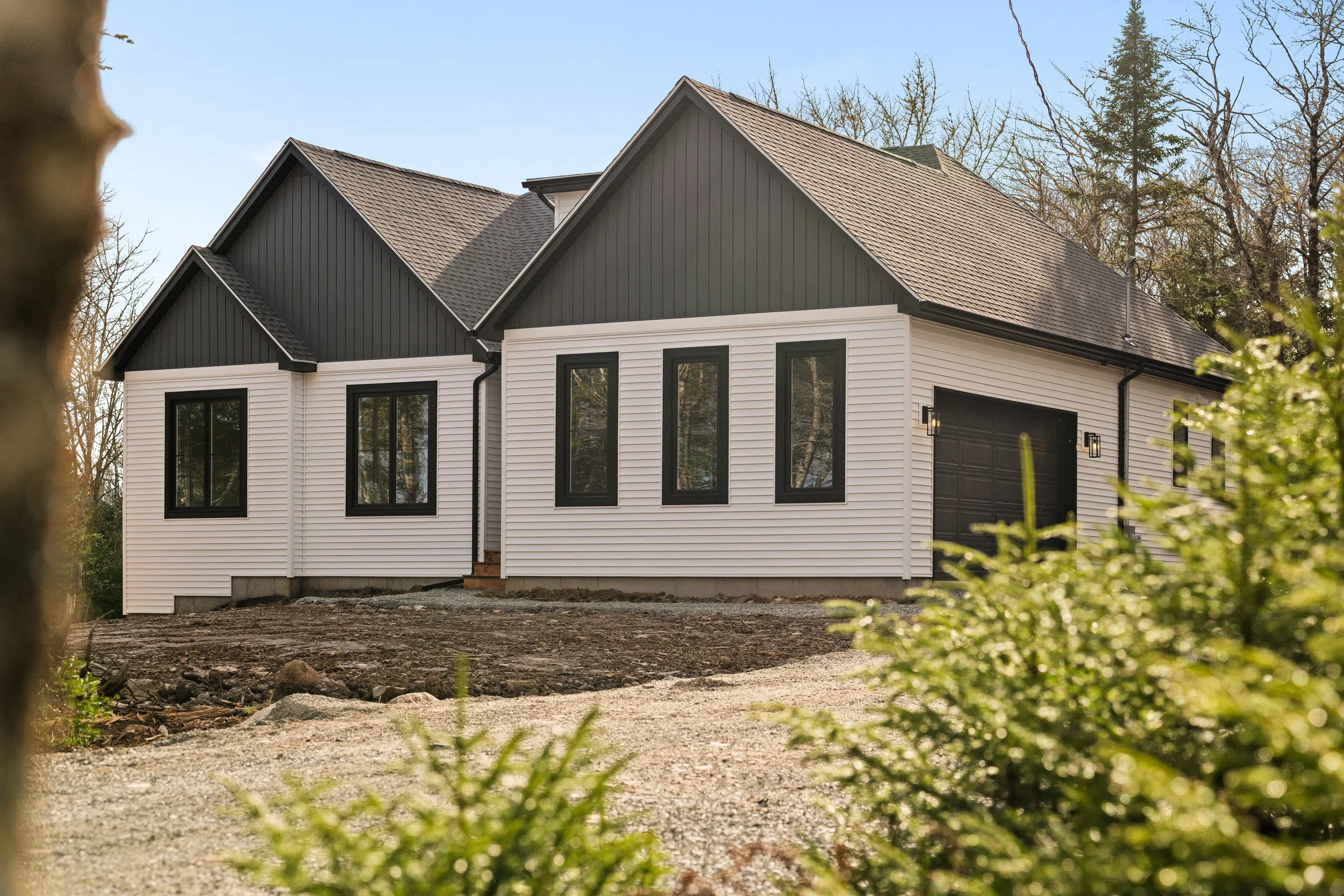 Modified Juniper with side garage