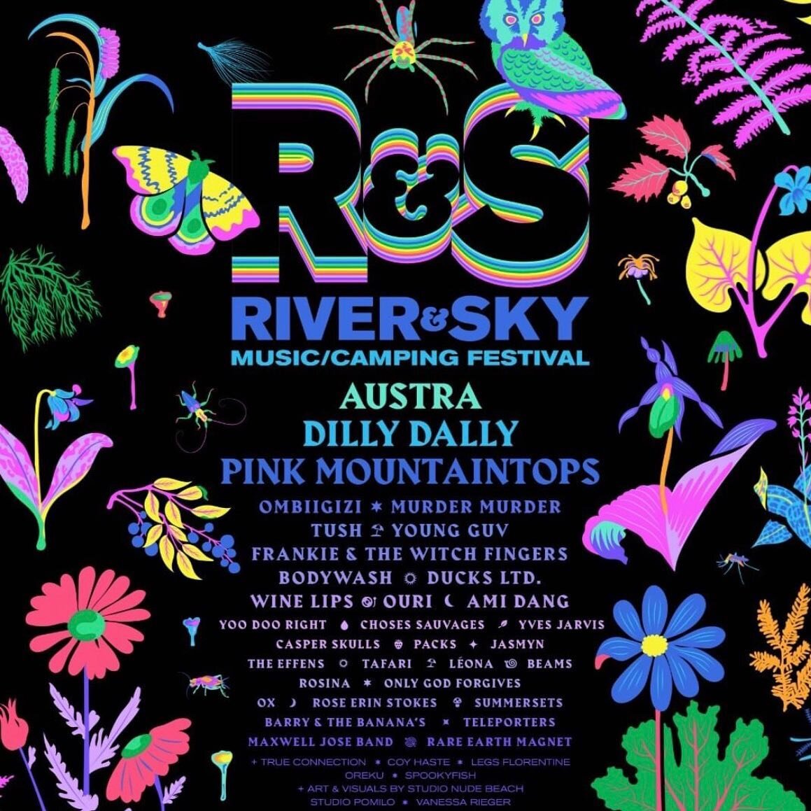 We are so so excited to be making our festival debut at @riverandsky this July! See you on the beach!