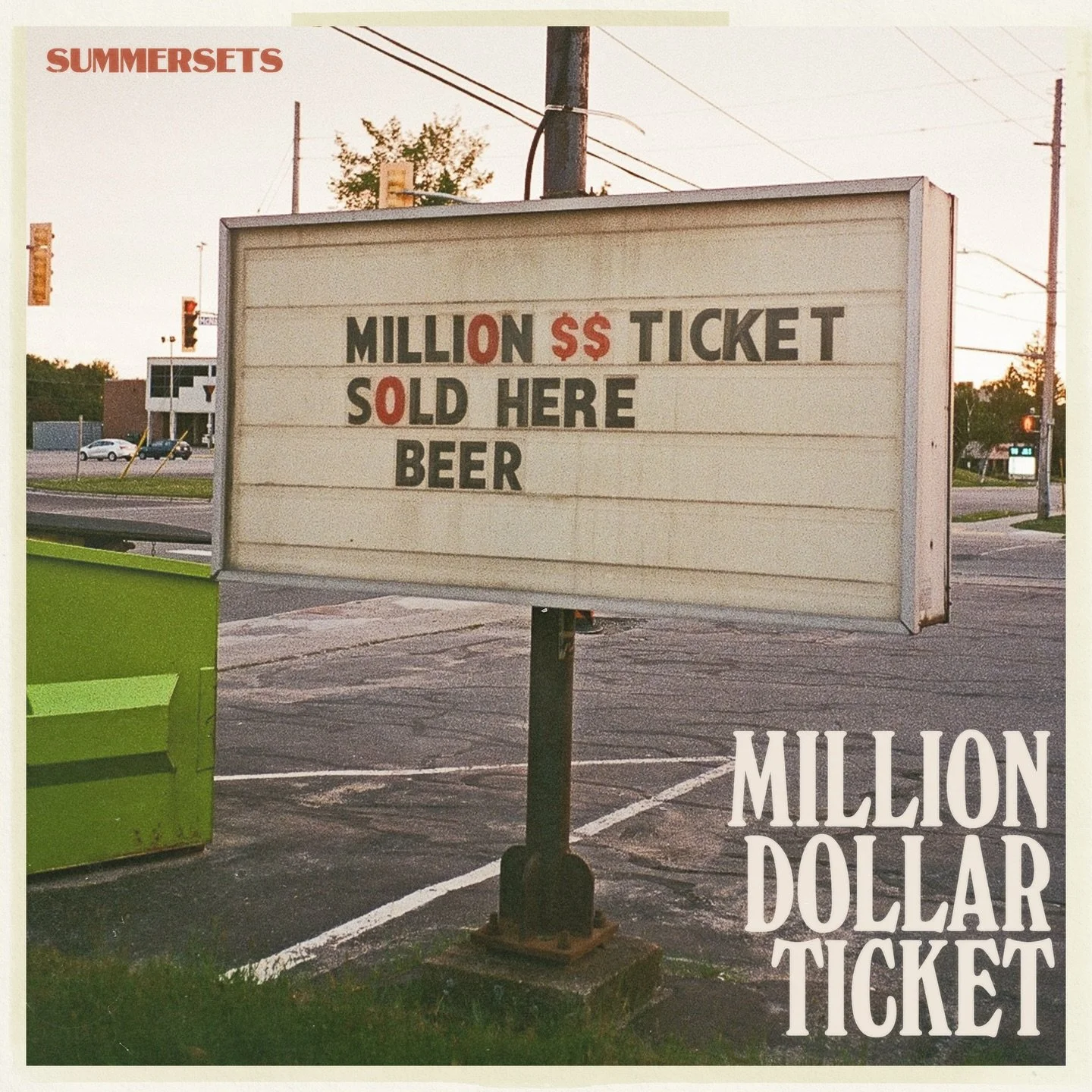 hello friends, our new single &ldquo;Million Dollar Ticket&rdquo; is out today! it&rsquo;s a song about playing the lottery as your retirement plan and your housing plan, but it&rsquo;s also about love, and ultimately hope. we&rsquo;re really proud o