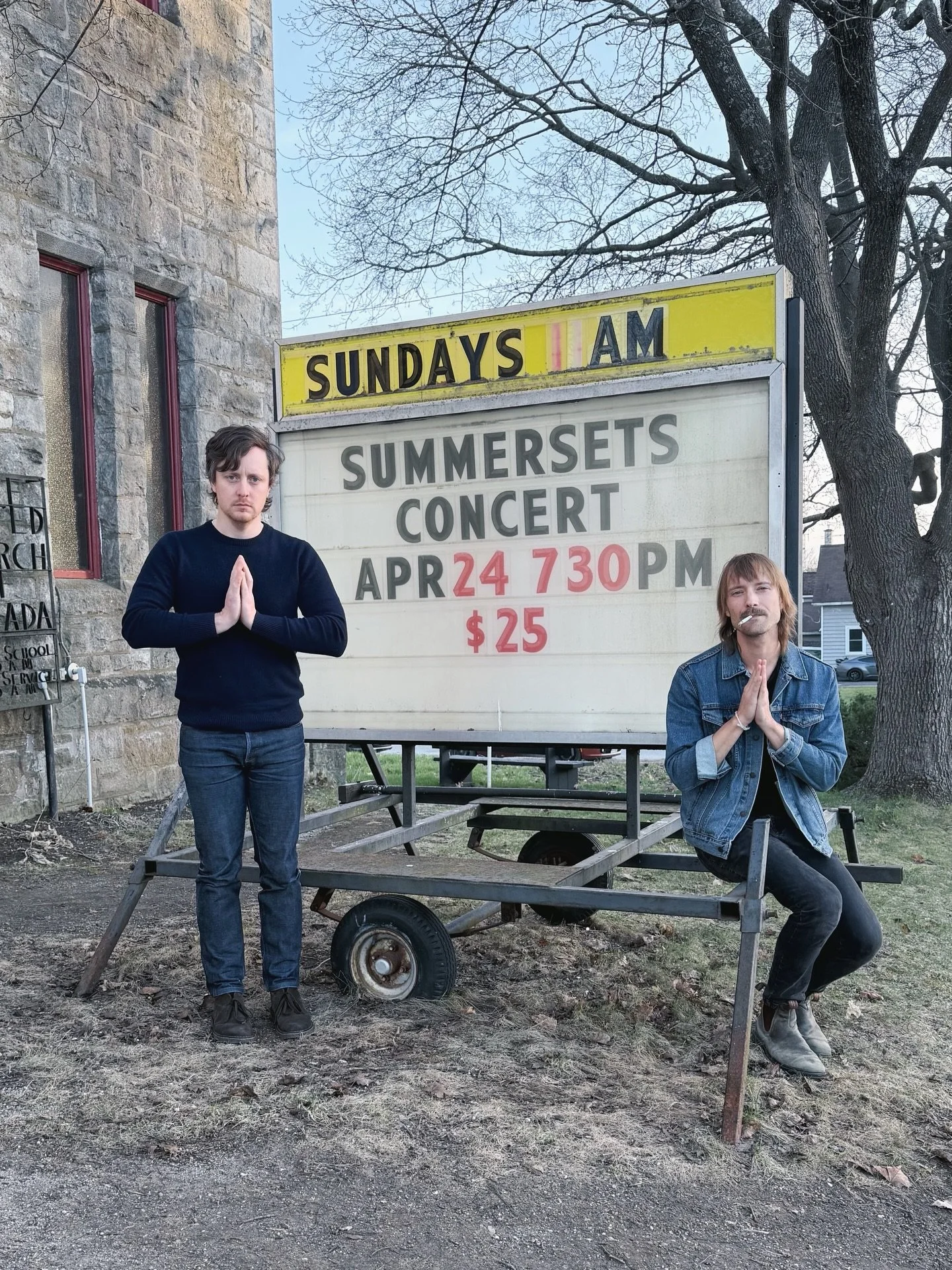 had a lovely time getting back in the saddle last night in at a beautiful church in Elgin, ON. played some new songs and some old. next up is a full band show in Almonte, ON on May 16 w/ @augustiinemay for the @folkusalmonte concert series.