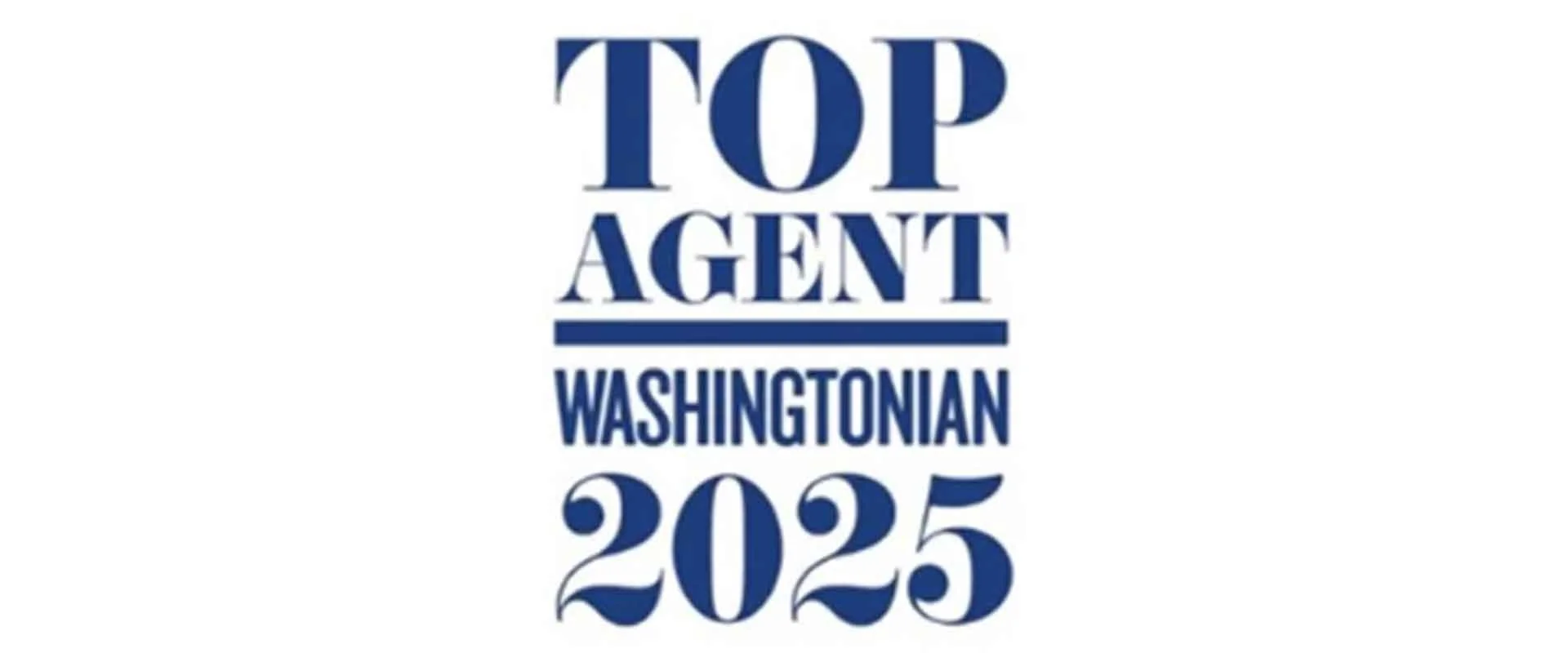 Top Agent Washingtonian 2025 Award