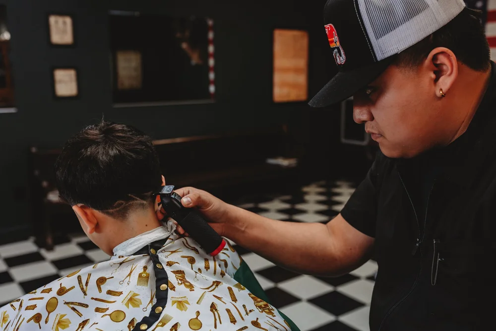 Three Hounds Barbershop shop atmosphere