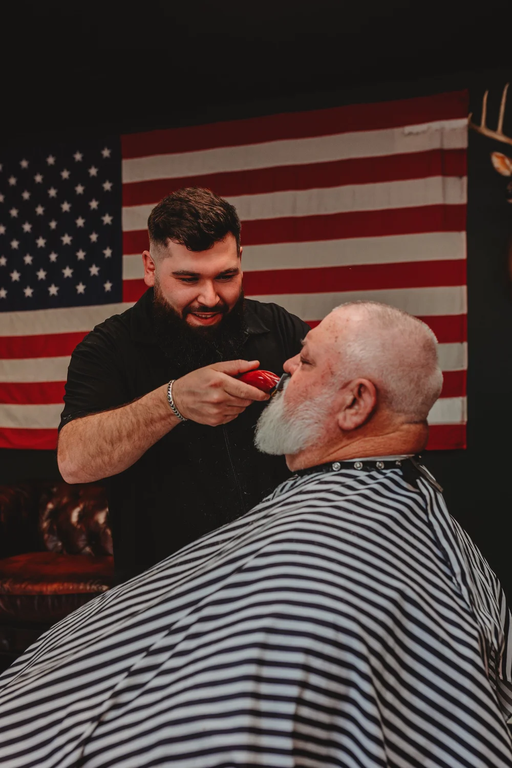 Portrait — Three Hounds Barbershop barber Hendersonville NC