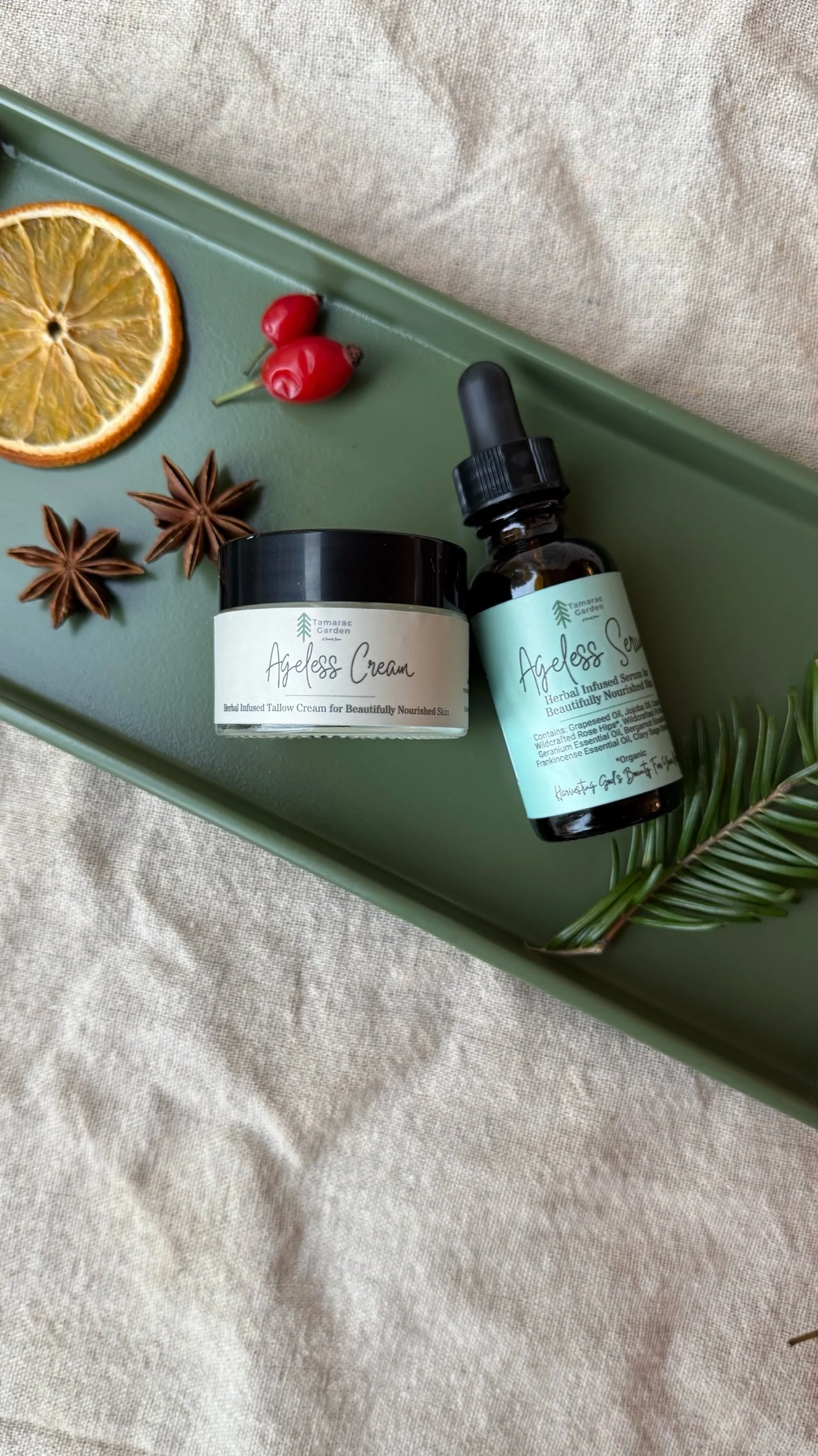 ageless cream & serum