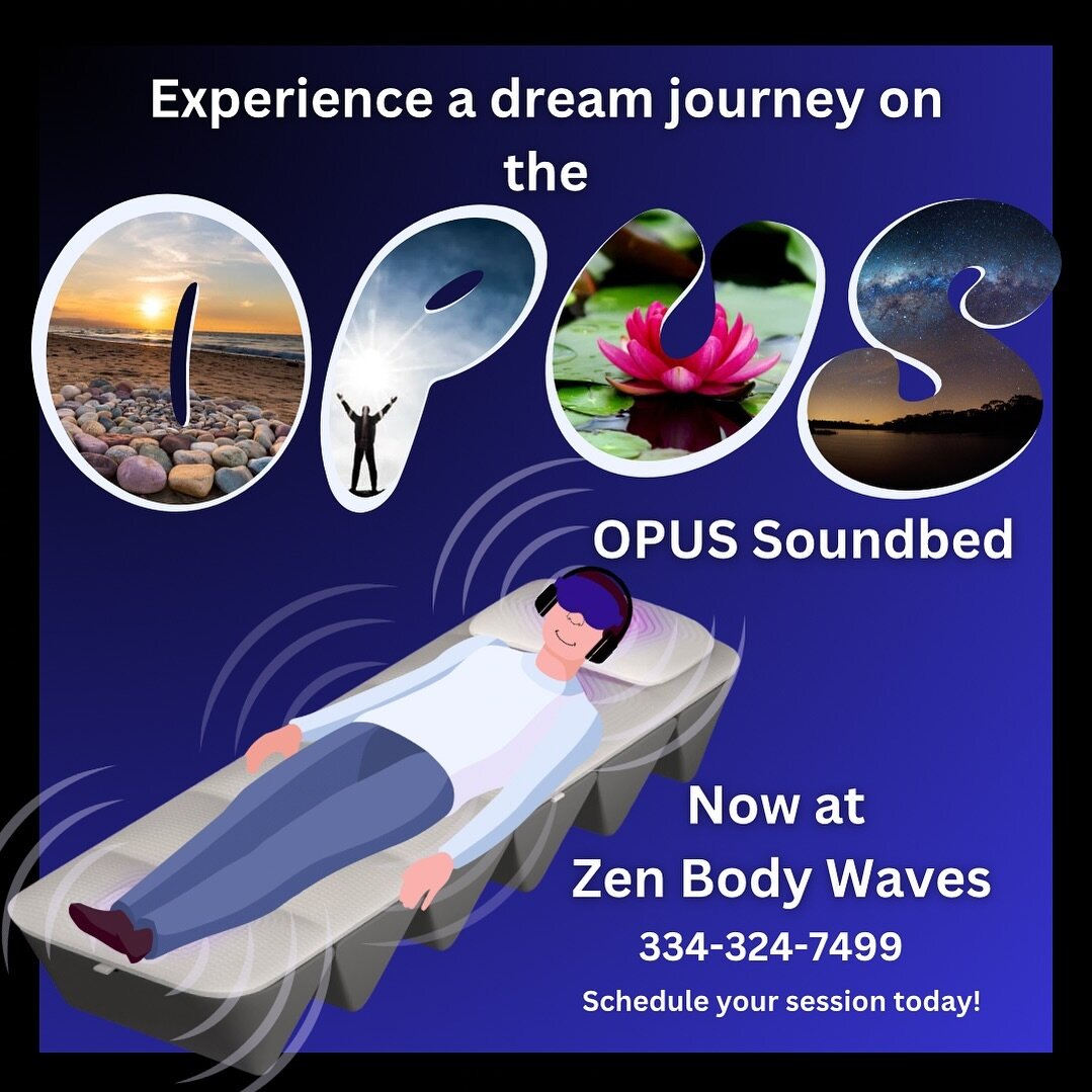 Vibroacoustic Sound Therapy 334-324-7499
&bull; Reduce your Anxiety &amp; Stress
&bull; Lower your Blood Pressure
&bull; Increase your Circulation
&bull; Relieve Cronic Pain
&bull; Reset your Circadian Rhythm
&bull; Enjoy whole-body Relaxation
&bull;