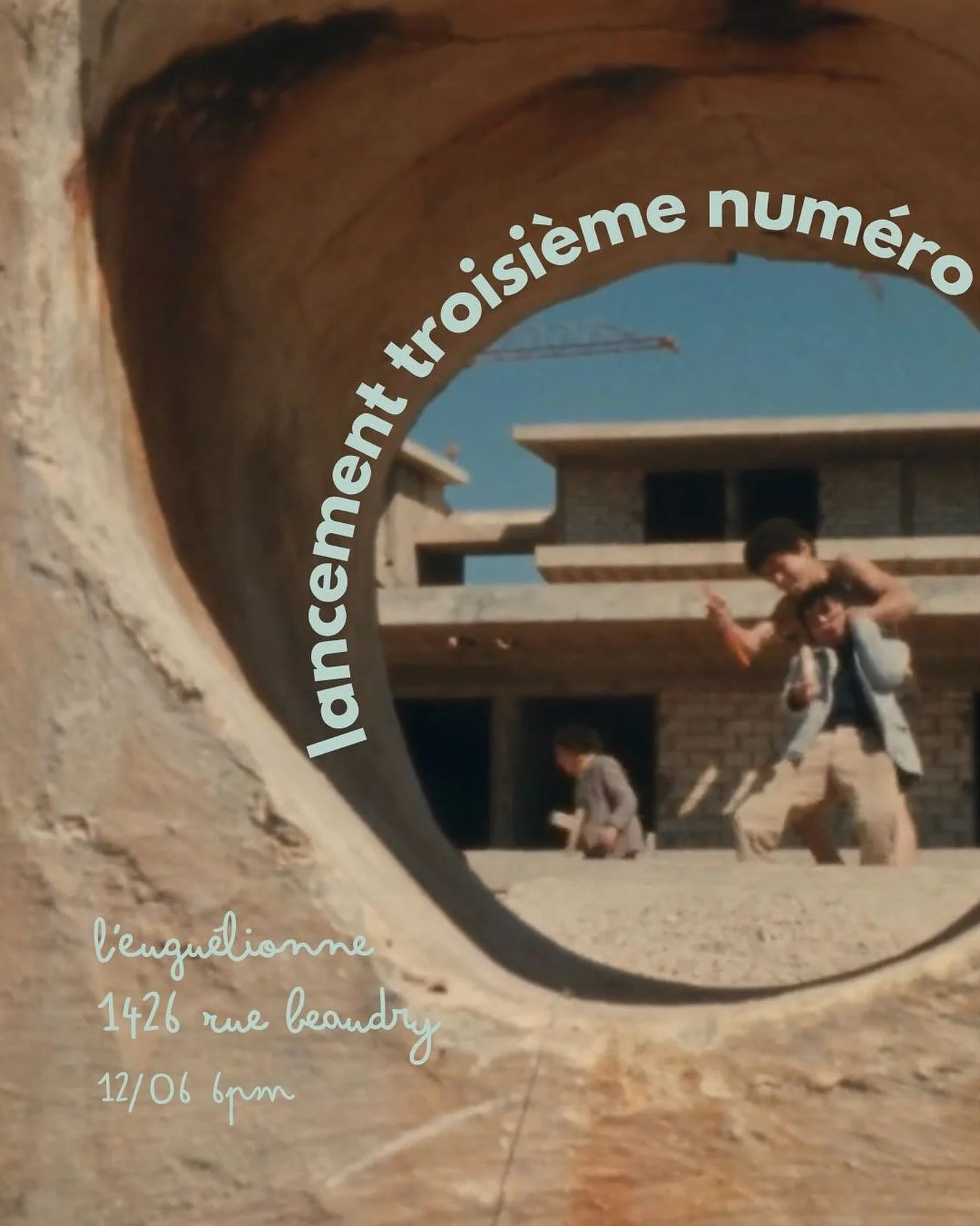 La revue Saha vous attend nombreux.ses pour la soir&eacute;e de lancement de notre troisi&egrave;me num&eacute;ro ! 
Le jeudi 12 juin &agrave; 18h &agrave; la librairie l&rsquo;Eugu&eacute;lionne @librairieleuguelionne au 1426 rue Beaudry 🕯️🤎
Buffe