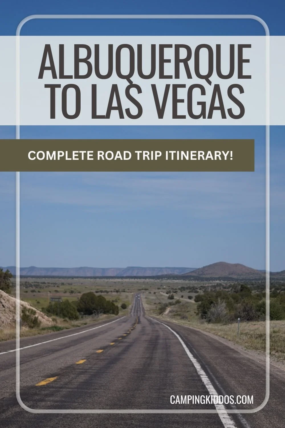 Albuquerque to Las Vegas Road Trip Itinerary