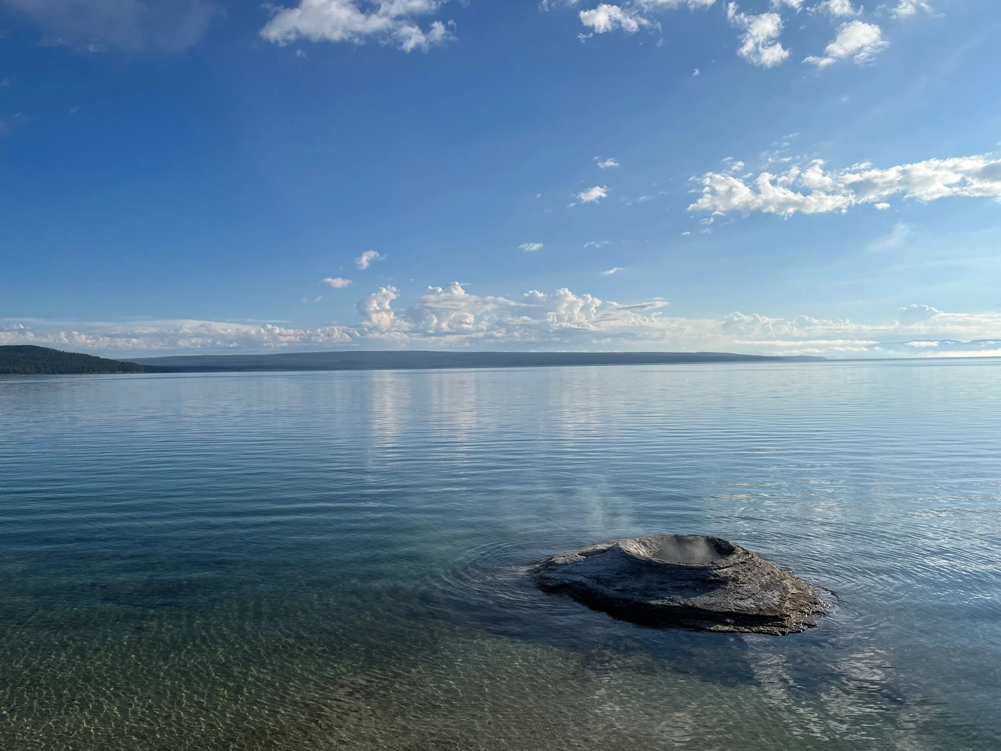 Fishing Cone in Lake Yellowstone