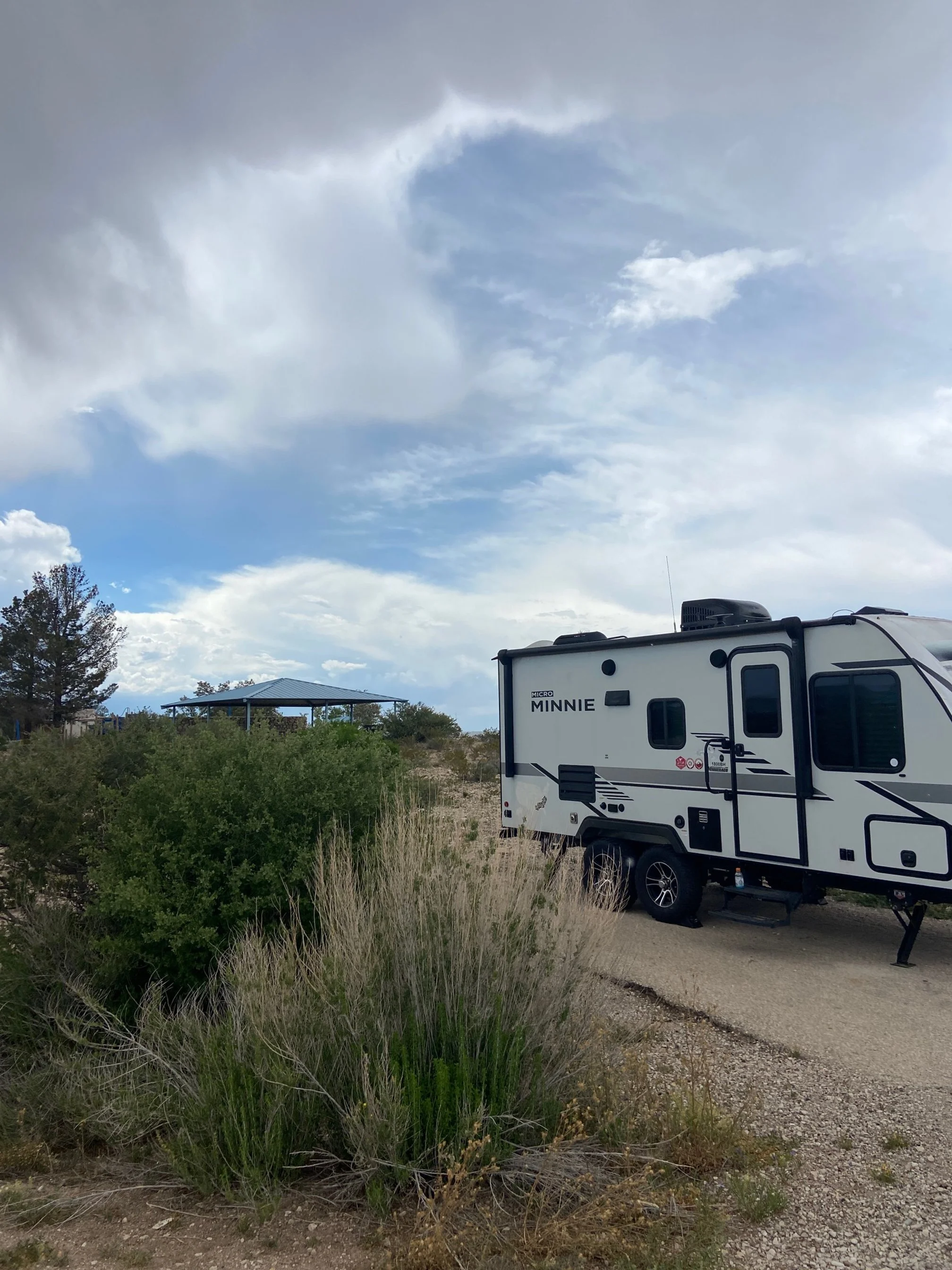 The camper in site 3