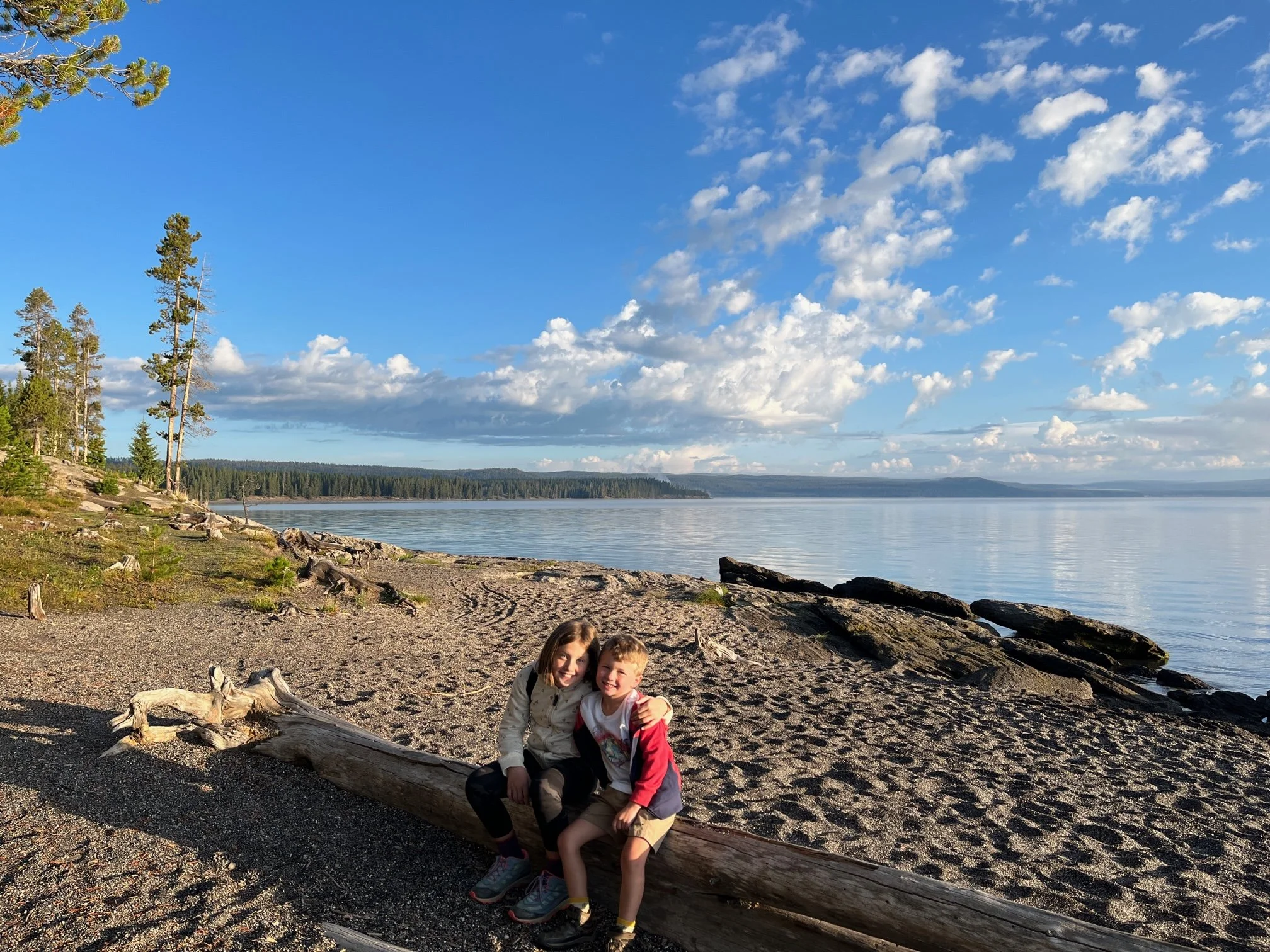 Lake Yellowstone near Grant Village