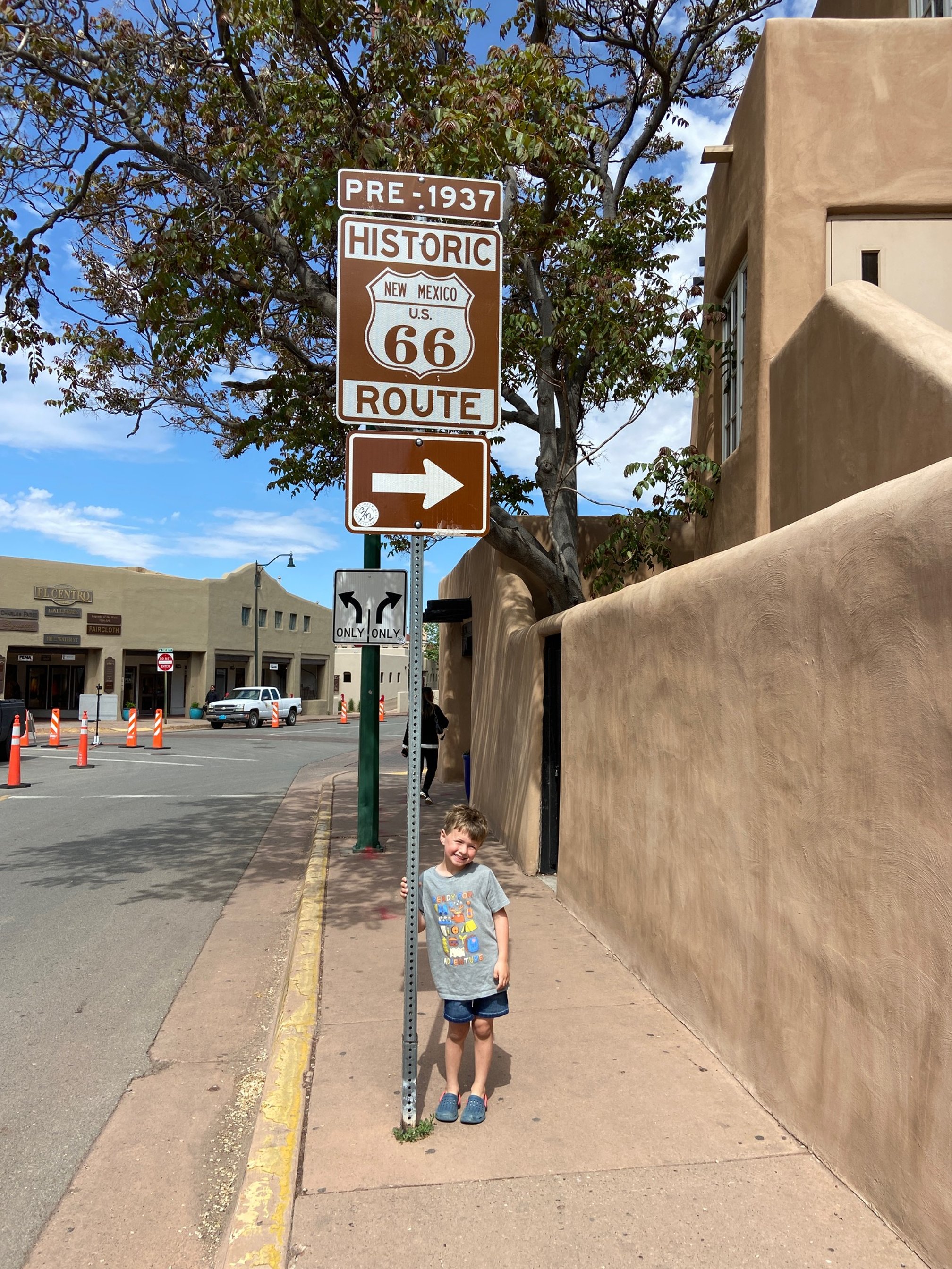 Old Route 66 in Santa Fe