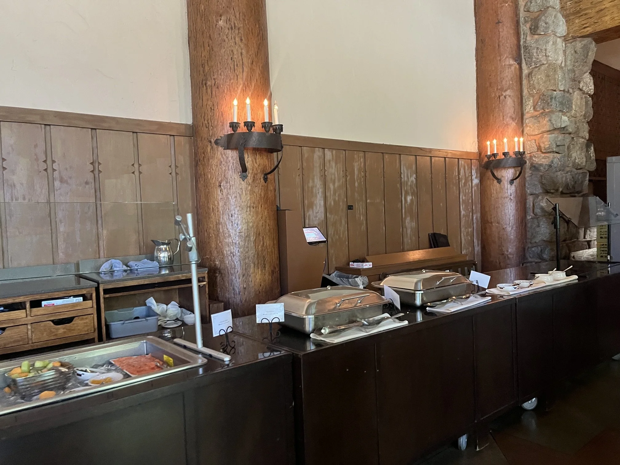 Ahwahnee breakfast buffet