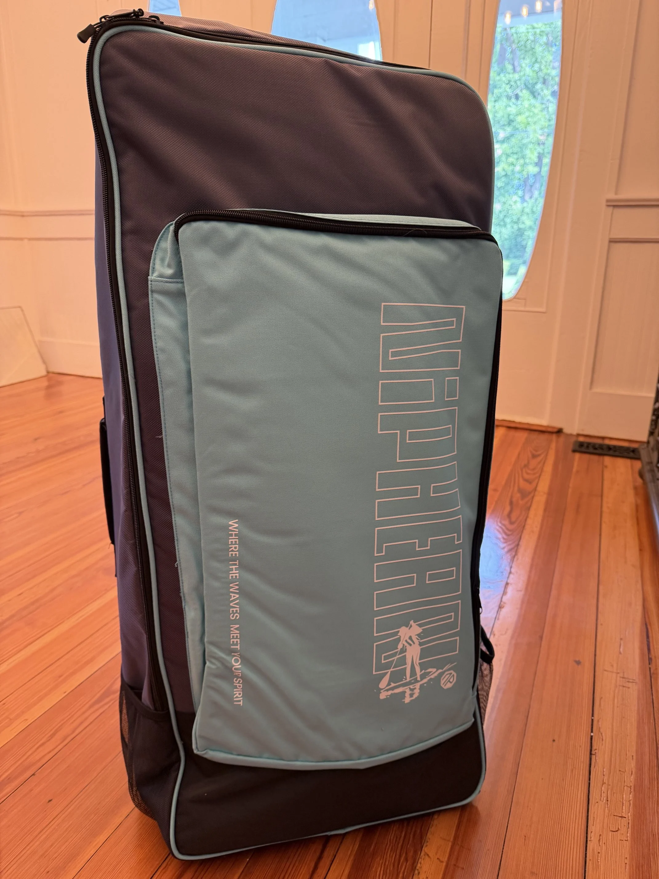 The carrying case before we unpacked it