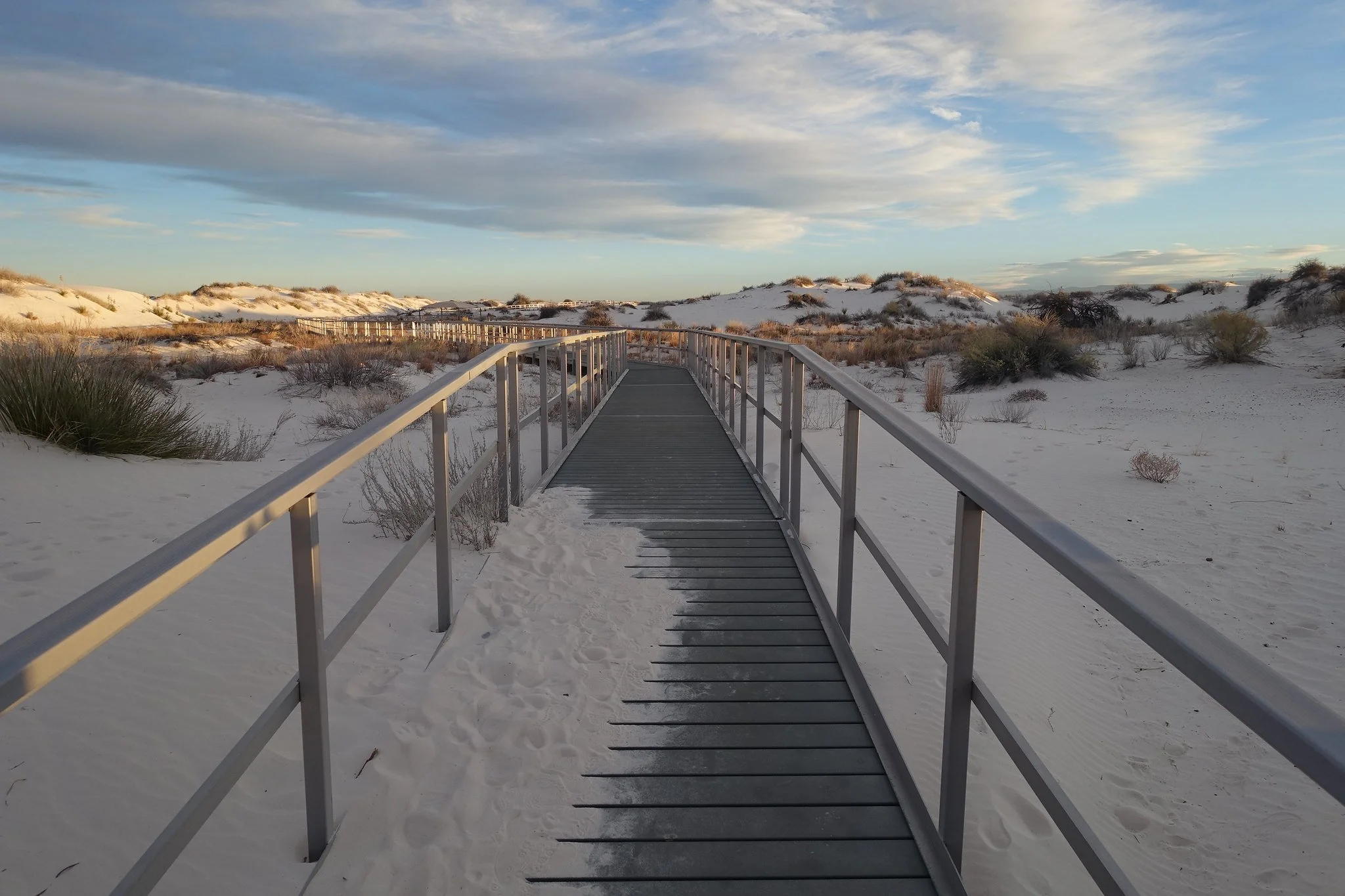 Interdune Boardwalk at Sunset