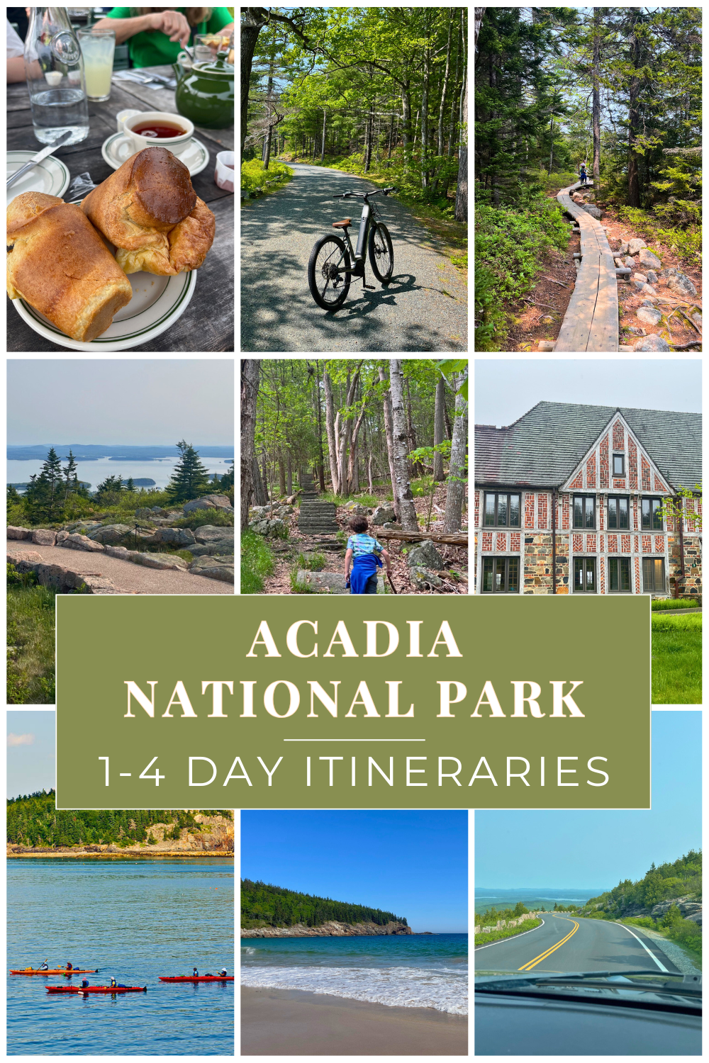 The Ultimate Acadia National Park Itinerary for a 1-4 Day Visit | CampingKiddos.com