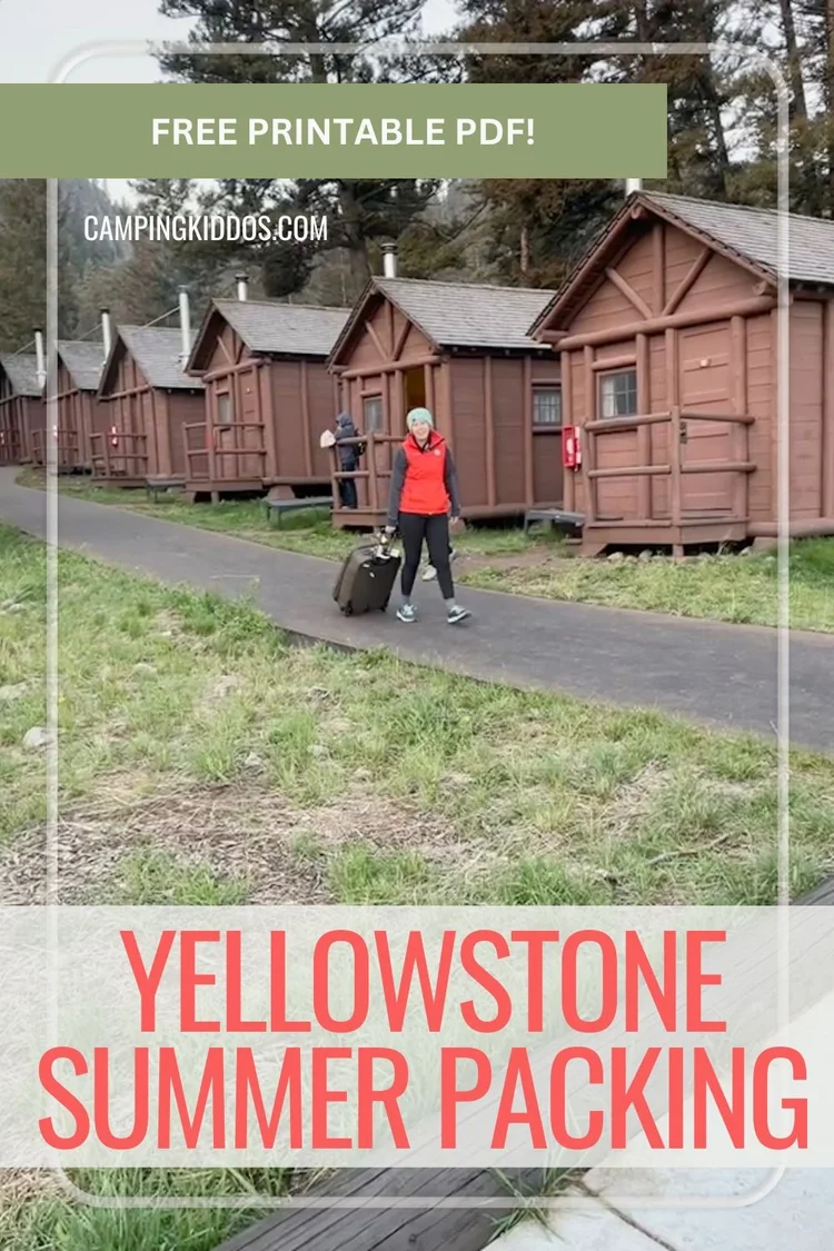 Packing List for Yellowstone in August + Printable!