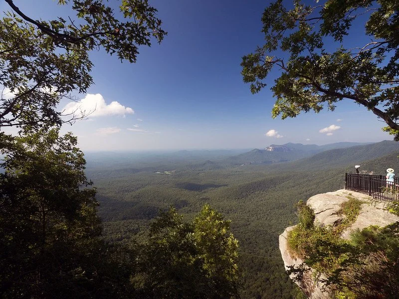 view from Caesars Head State Park overlook