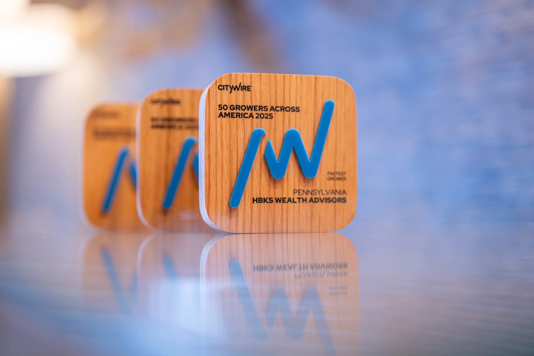 Awards for Citywire conference in Austin, Texas