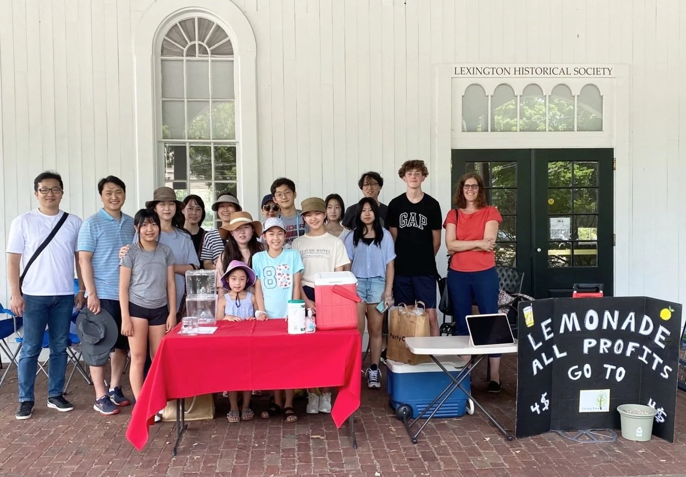 Lemonade Fundraising at Minuteman Trail