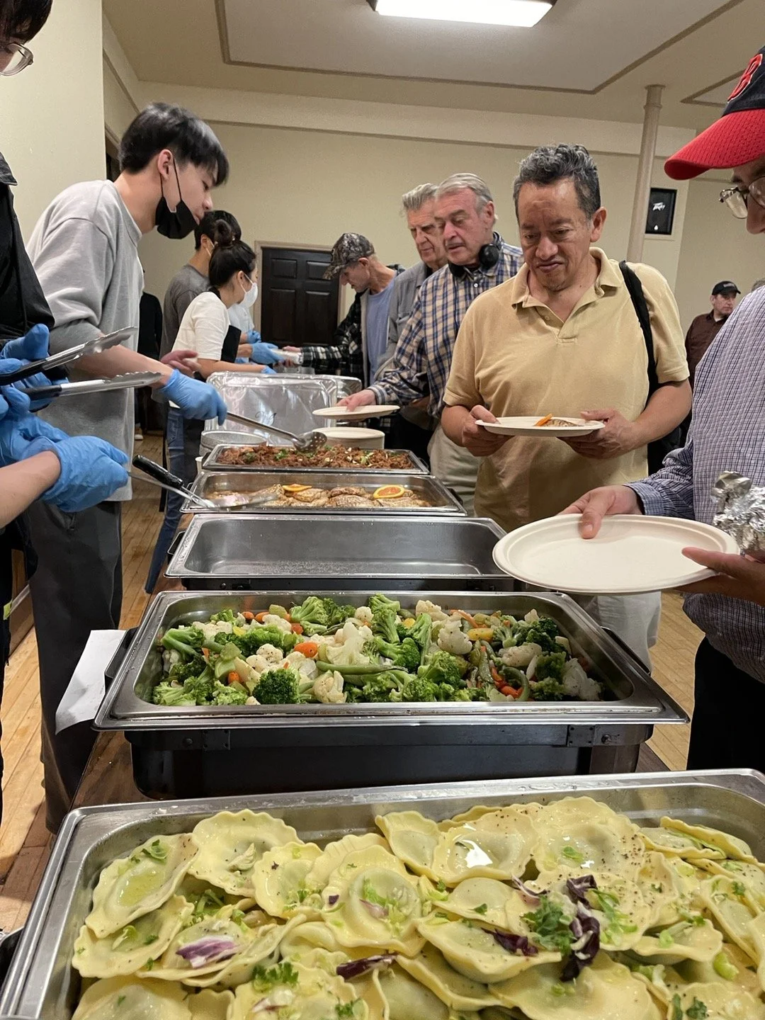 Warm Meals Amidst Chilly Weather