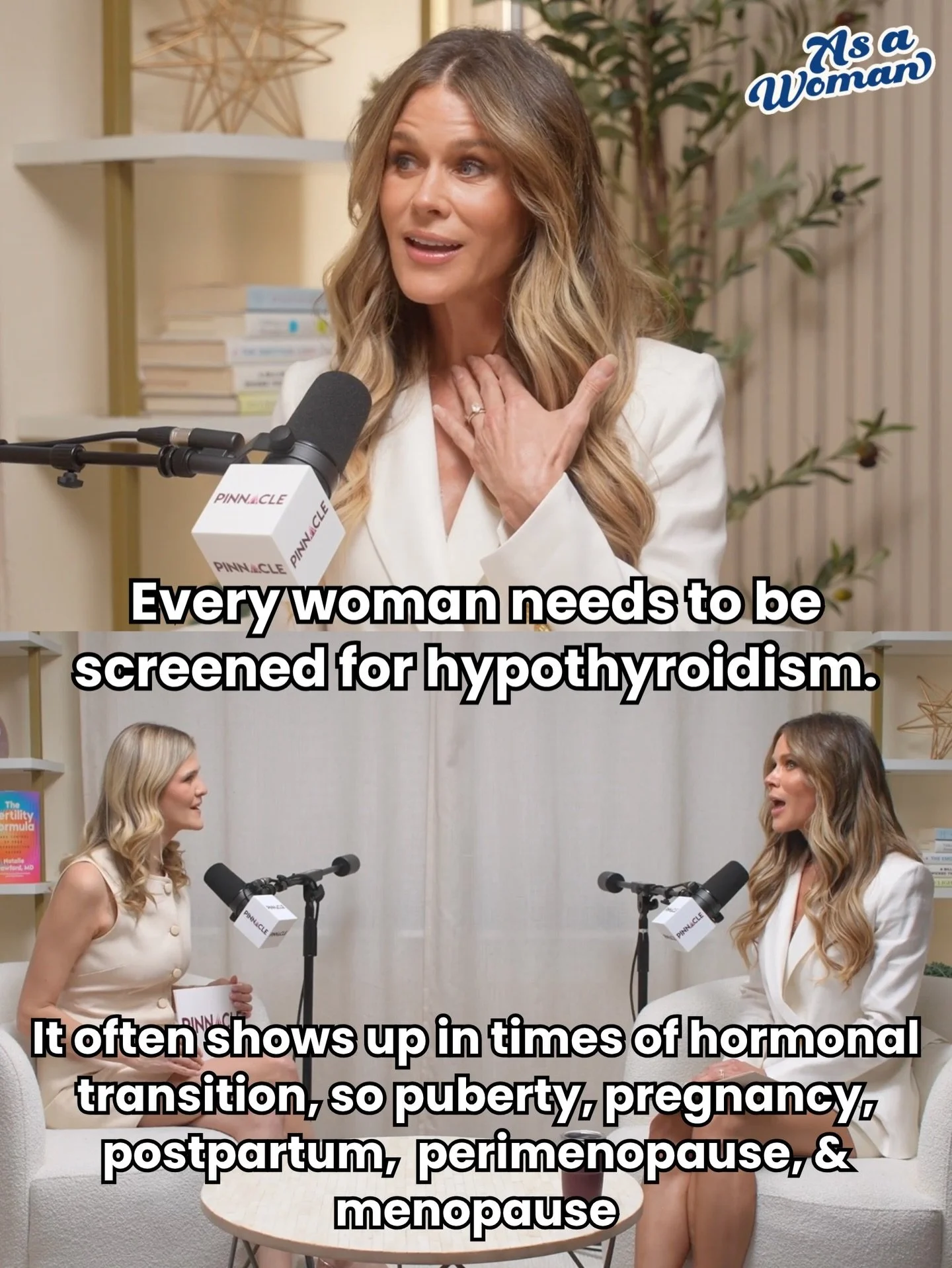 Your thyroid plays a major role in metabolism, hormones, and fertility, yet many women are only screened with a single lab value.

Thyroid issues often show up during hormonal transitions like puberty, pregnancy, postpartum, and menopause, which is w