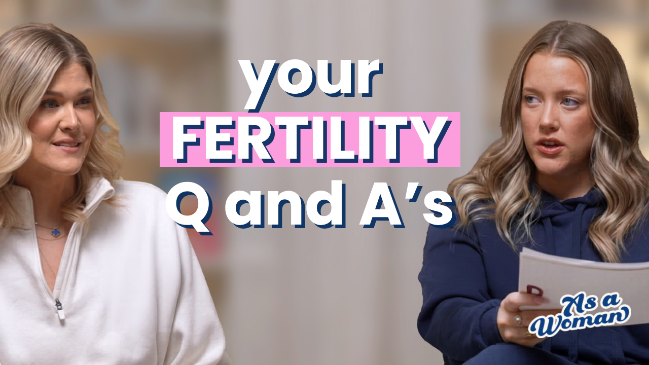 Fertility Q&amp;A: Low AMH, Cycle Syncing Workouts, Overcoming Hypothalamic Amenorrhea, and More