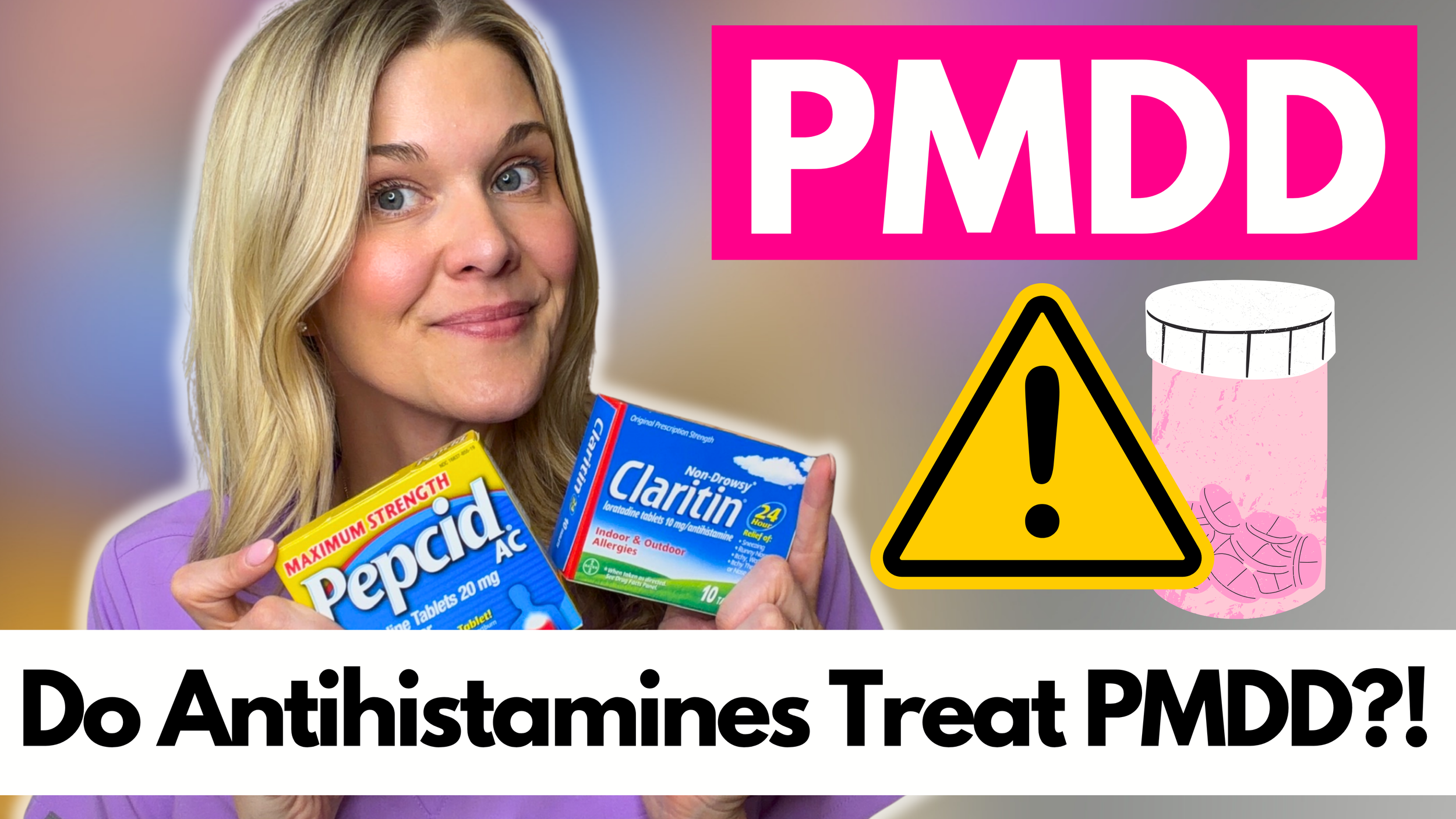 Can Histamine Blockers Like Claritin and Pepcid AC Help PMDD?