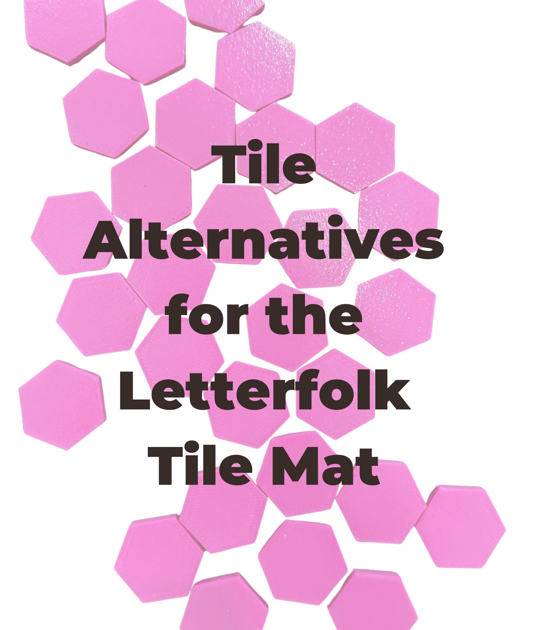 Tile Alternatives for Letterfolk Tile Mat