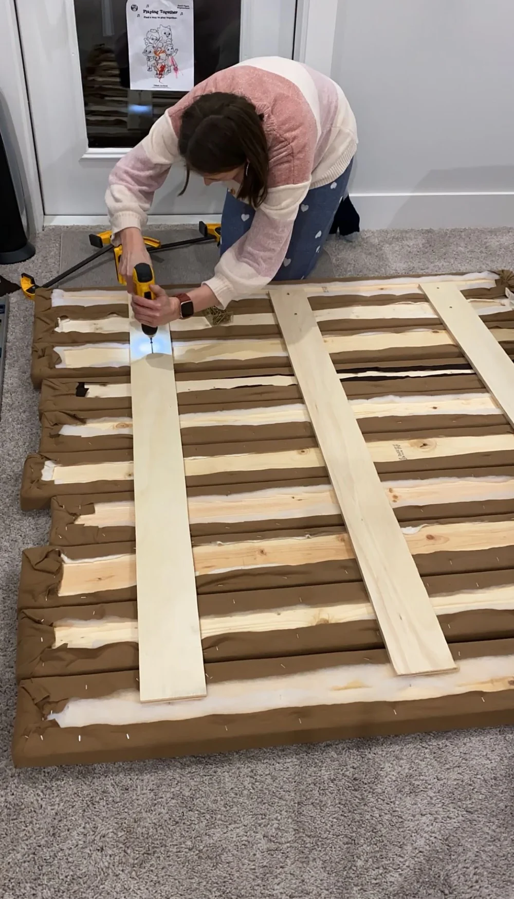 How to Make a Channel Headboard — Breezing Through