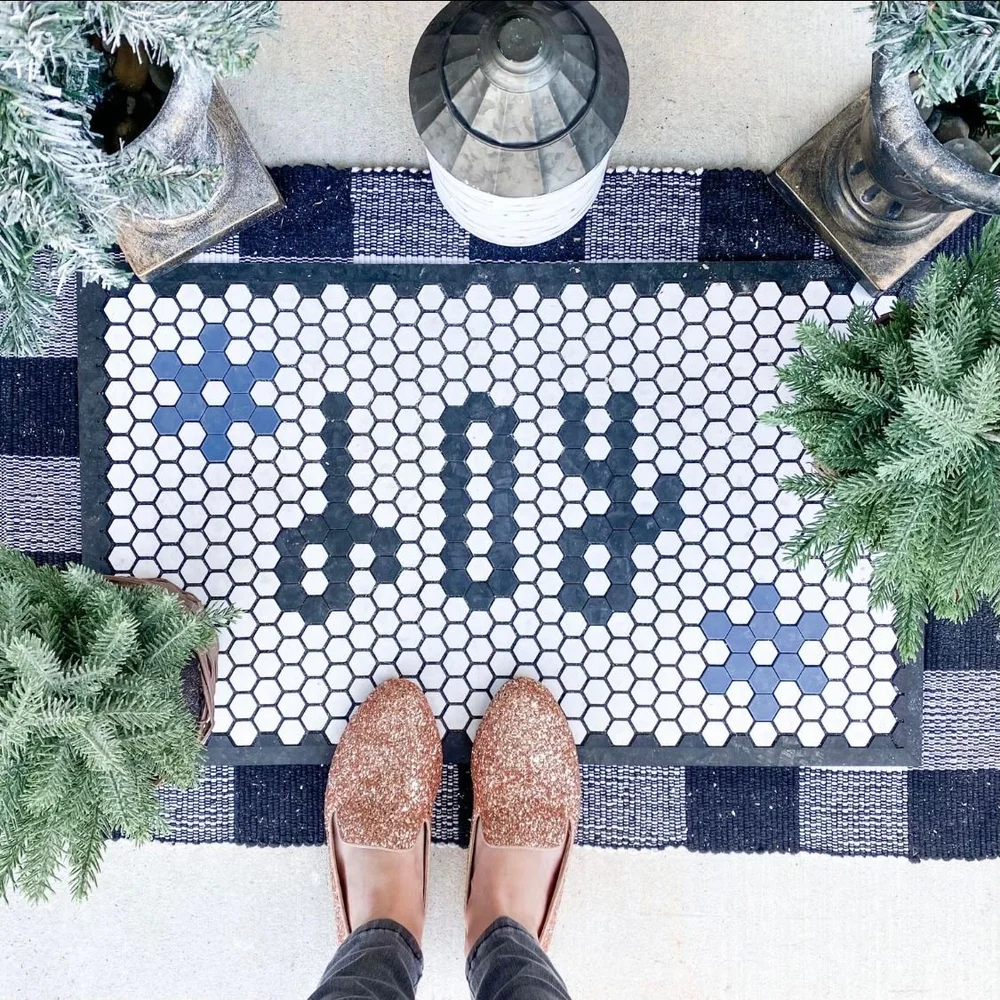 Tile Mat Design Ideas for the Holidays — Breezing Through