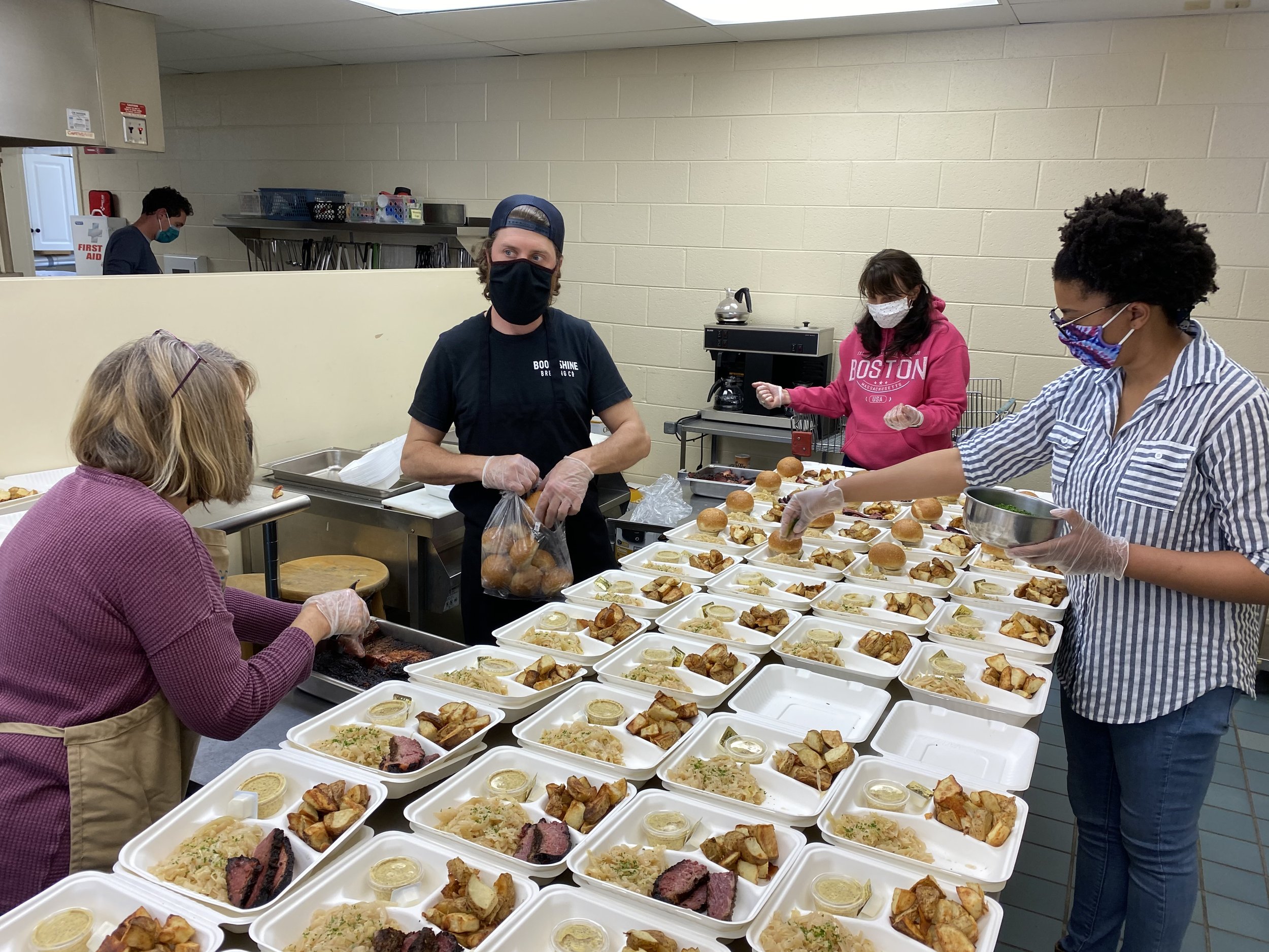 Partnering with Boone United Methodist.
