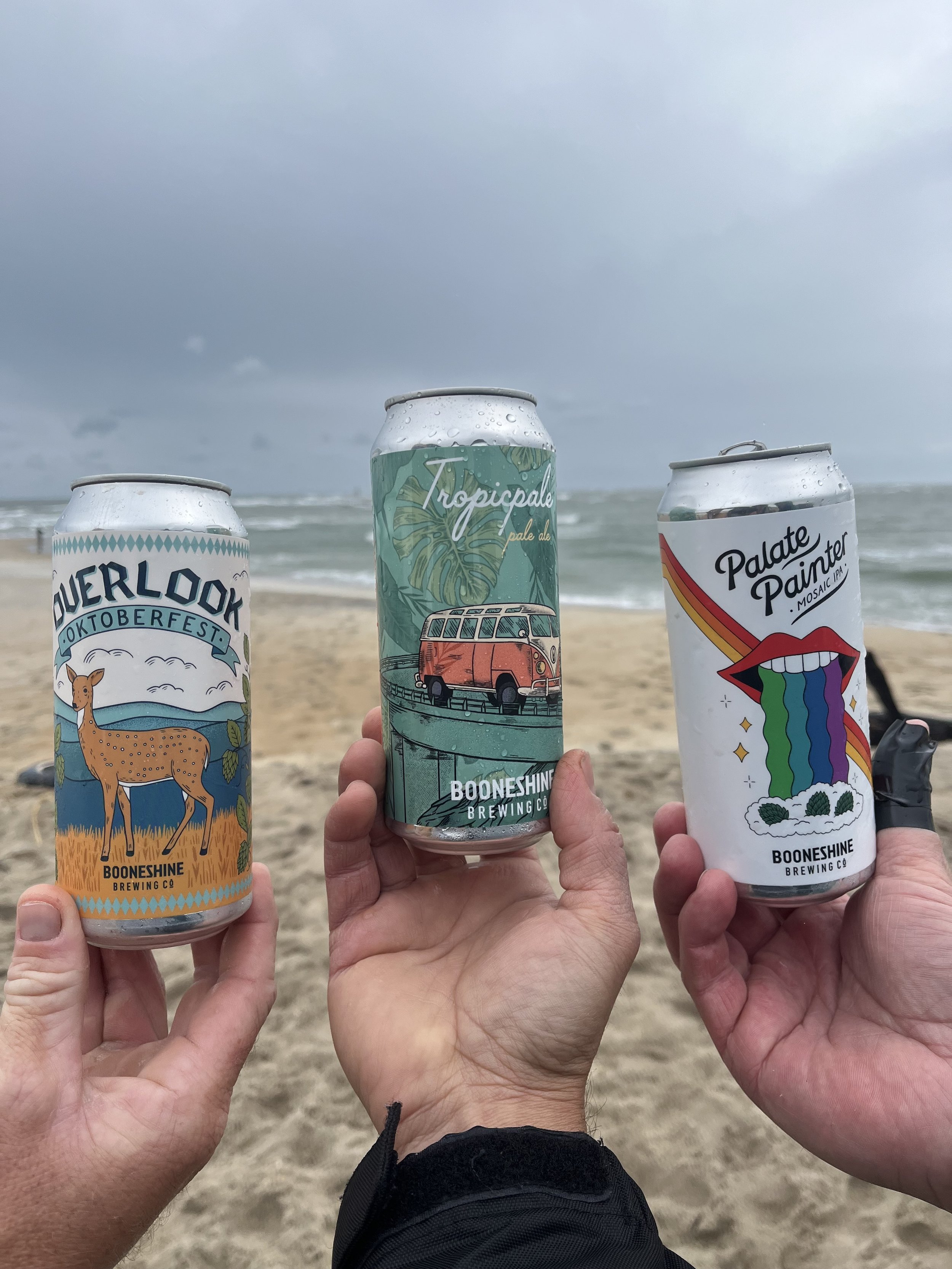 Those are some good lucking beers for a fishing trip.