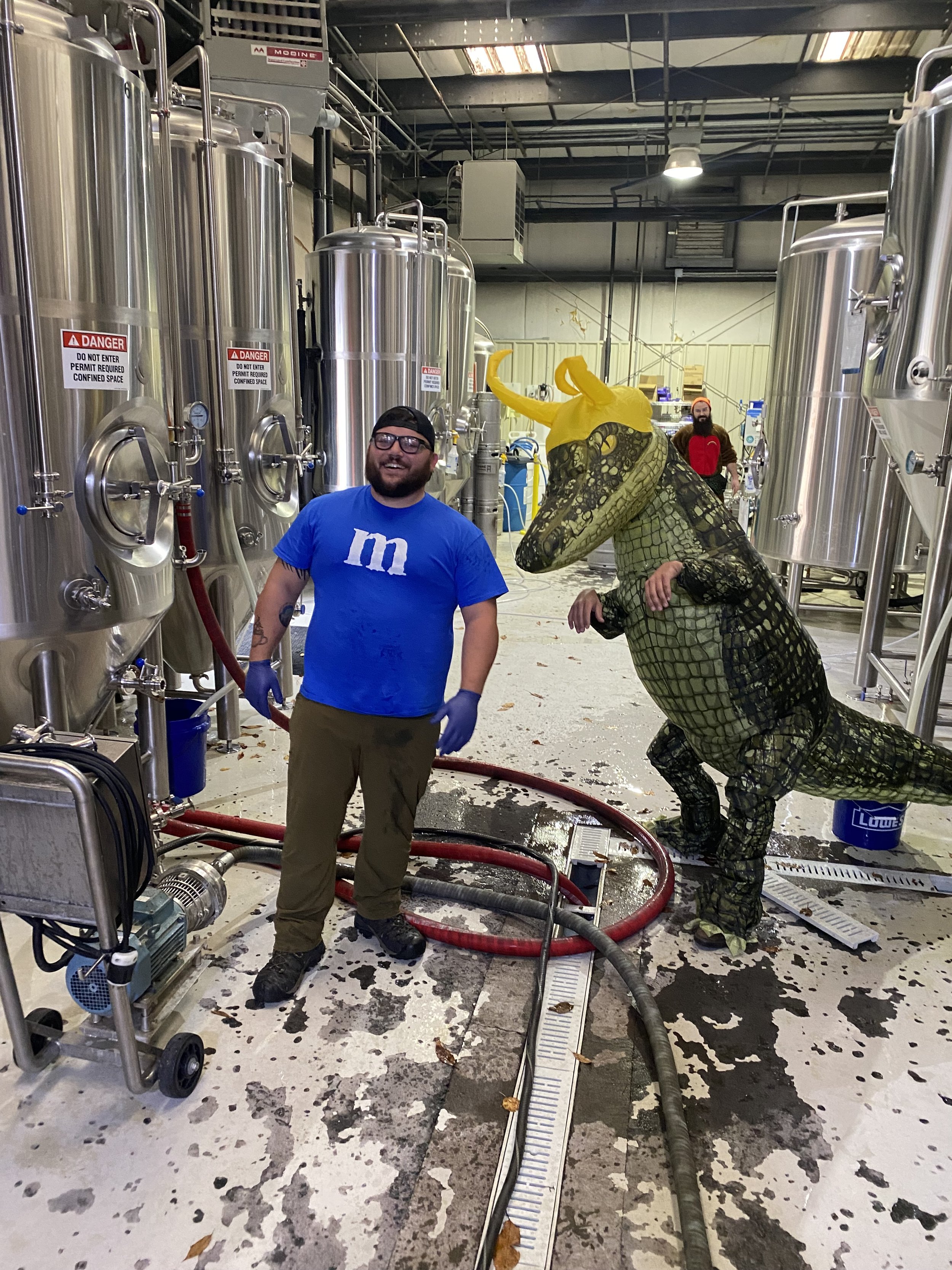 Halloween in the brewery!