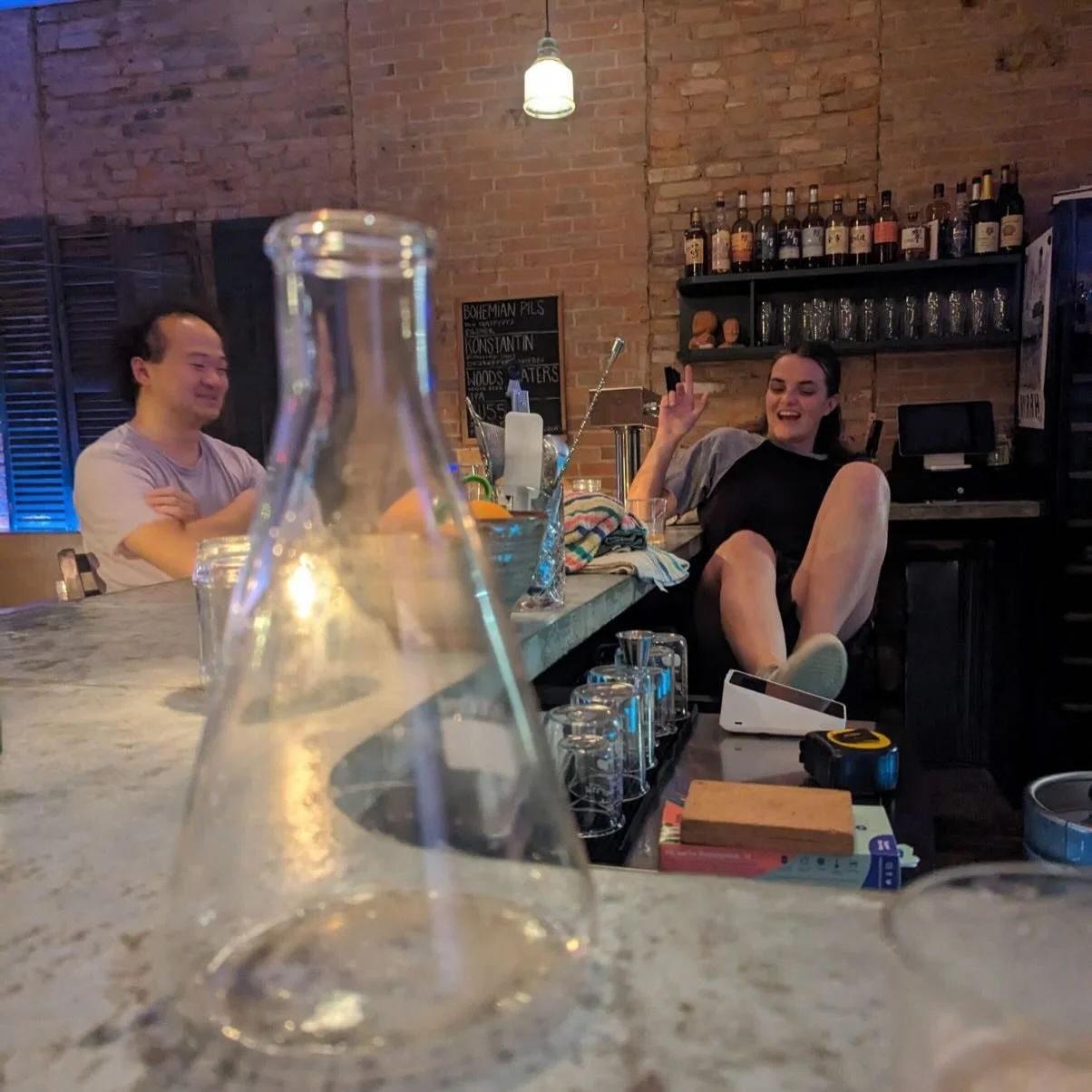 This Microclimate turned 4(!?!) this Thursday. You know this bar has strange magic and reveals a new side of itself everyday. We are so grateful for our community and the chance to build and rebuild this place continuously. WE LOVE YOU.