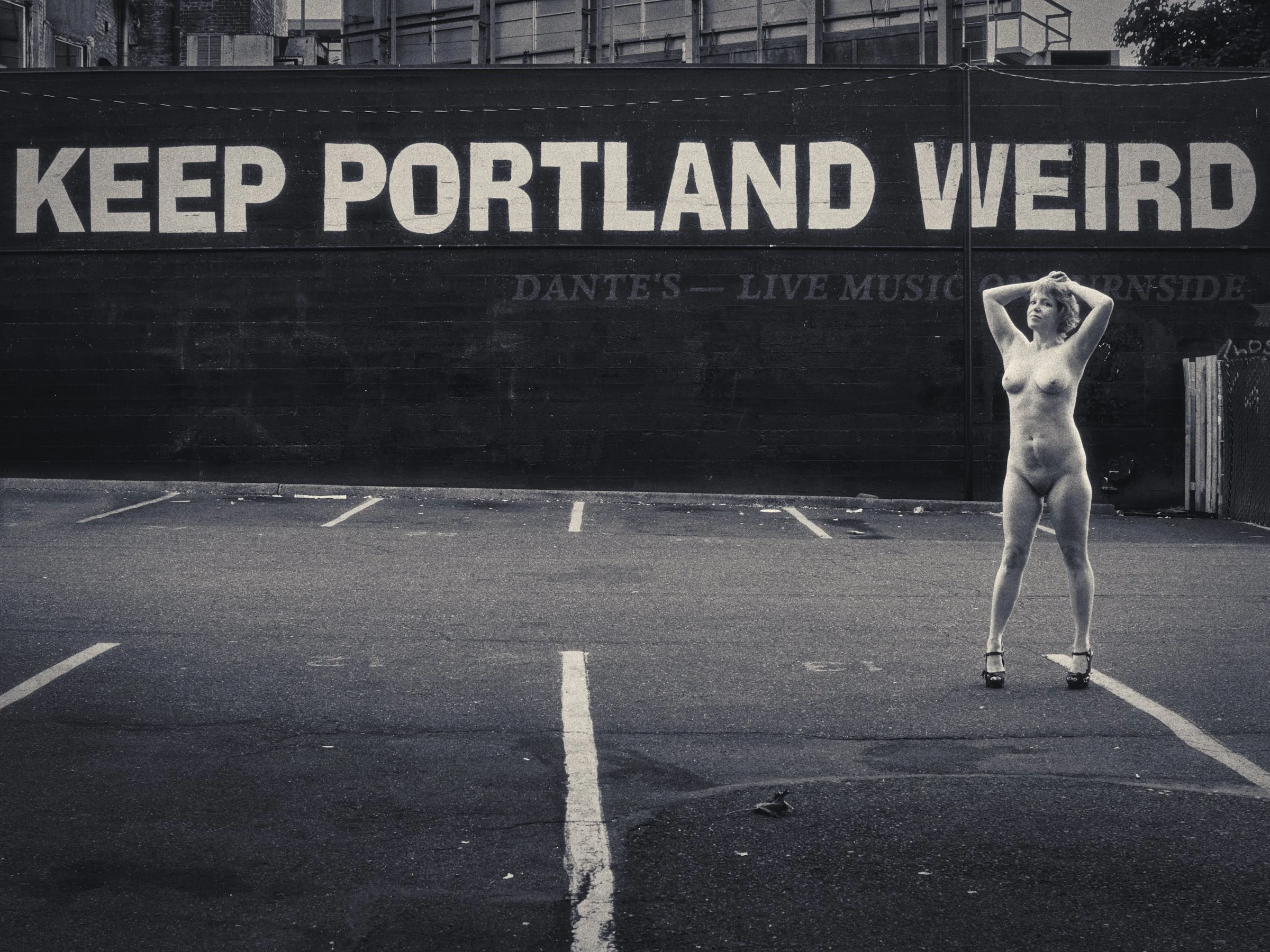 Bridgetown Nudes, Ninjagingerkitty, Dante's, Portland, Oregon, USA 2014
